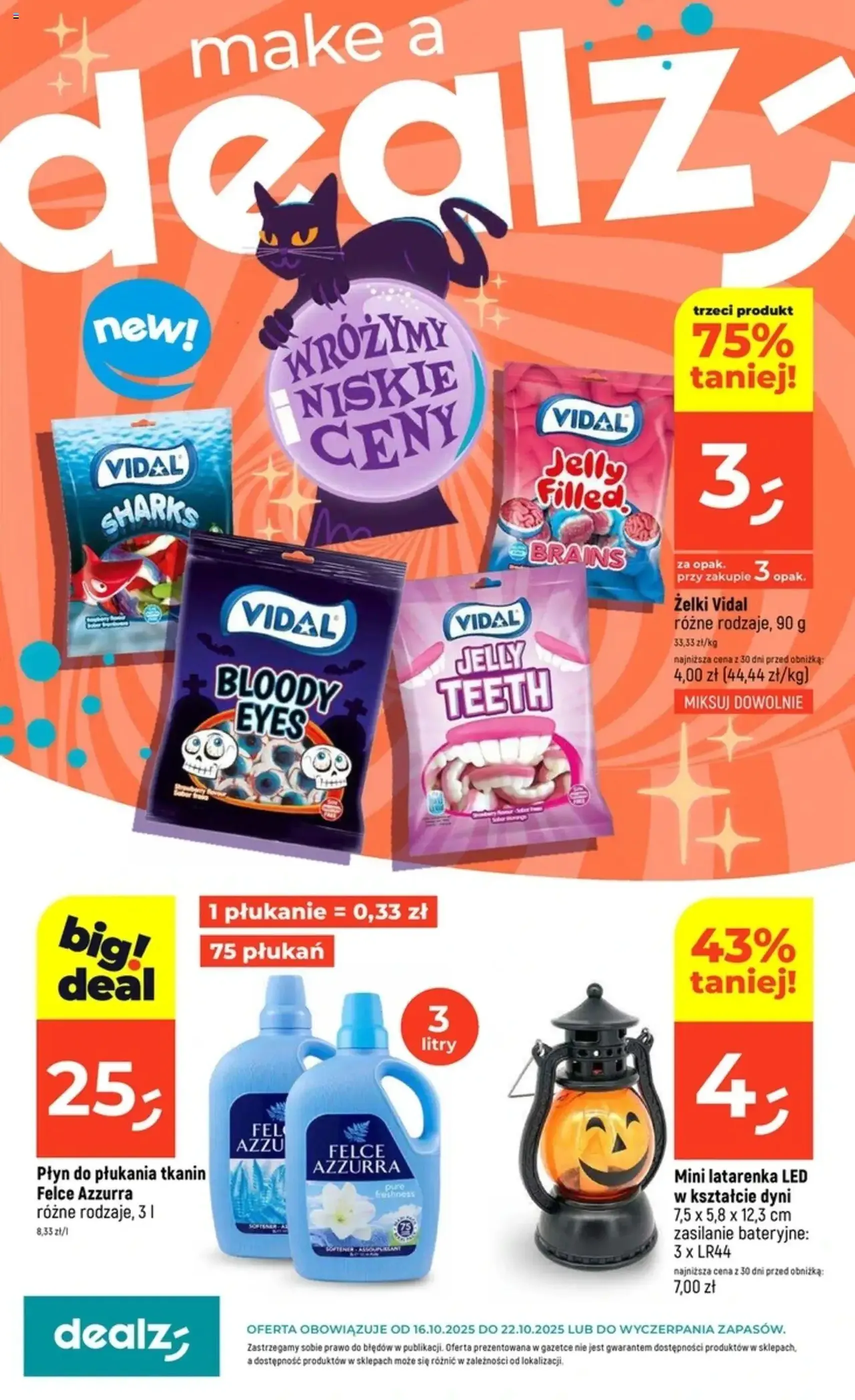 Dealz Gazetka - ważny gazetka od 16.10.2025 strona 1 z 48 Dealz Gazetka - ważny gazetka od 16.10.2025 strona 1 z 48
