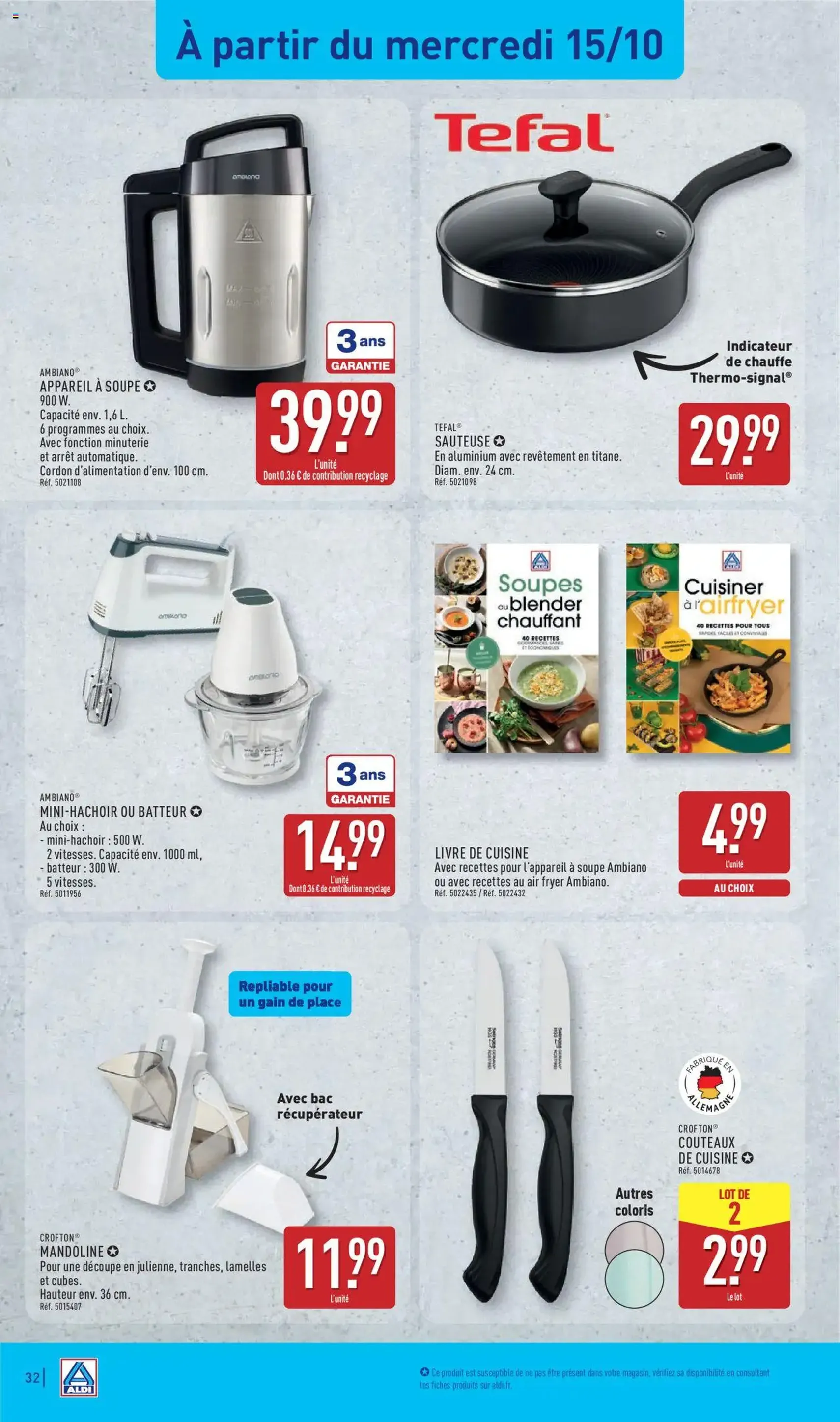Aldi catalogue semaine 42 - brochure valable à partir du 14/10/2025, page 34 sur 46