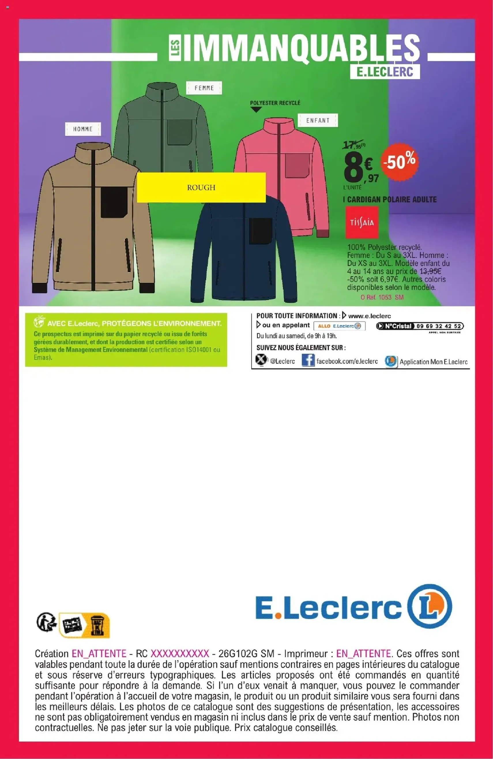 E.Leclerc catalogue semaine 6 - brochure valable à partir du 03/02/2026, page 23 sur 23