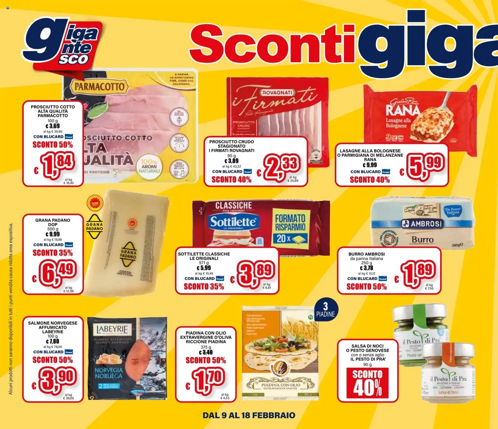 Volantino Il Gigante - volantino valido dal 09/02/2026 pagina 4 di 20