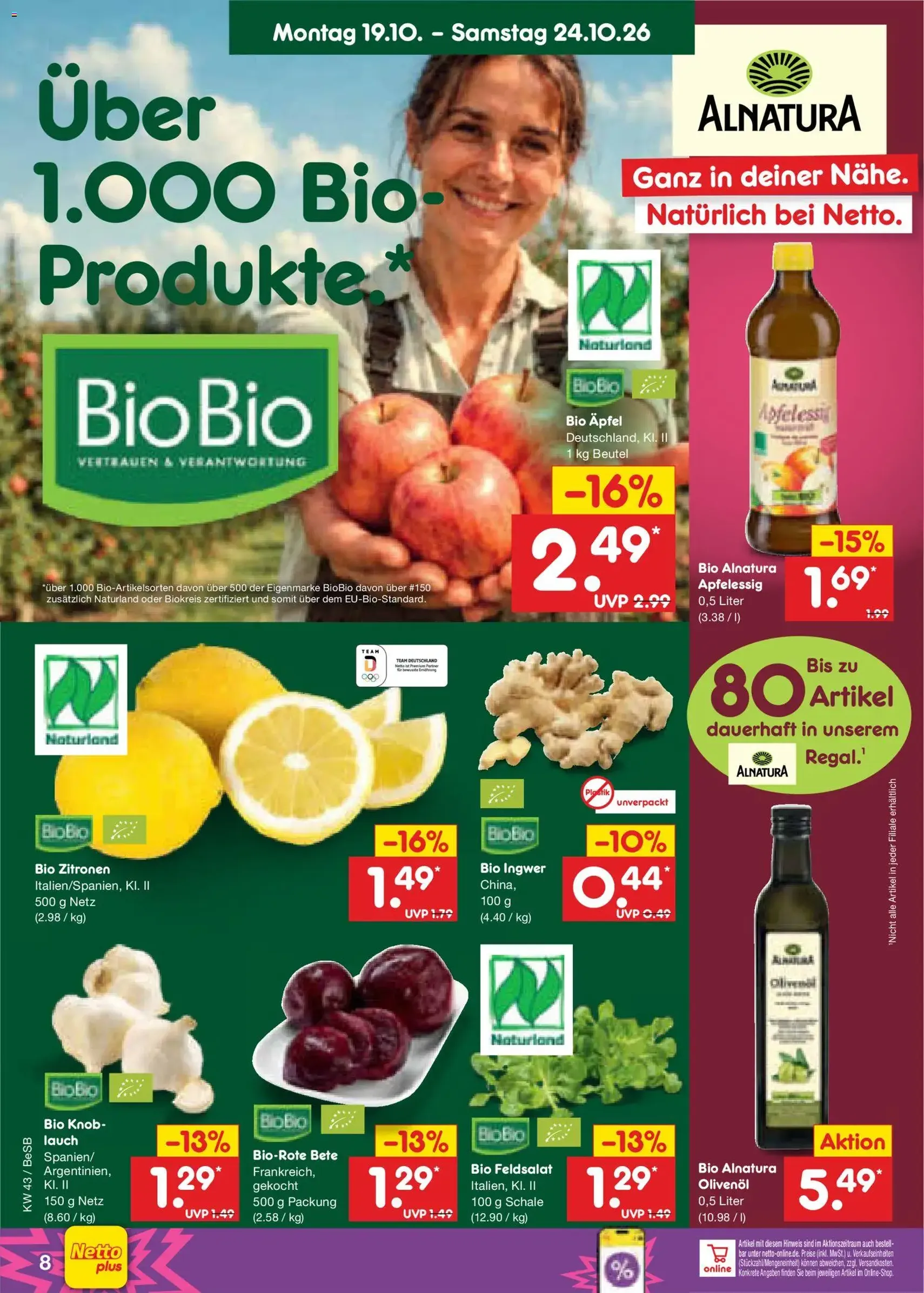 Netto Marken-Discount Prospekt - Gültiger Prospekt ab 19.10.2026, Seite 8 von insgesamt 75