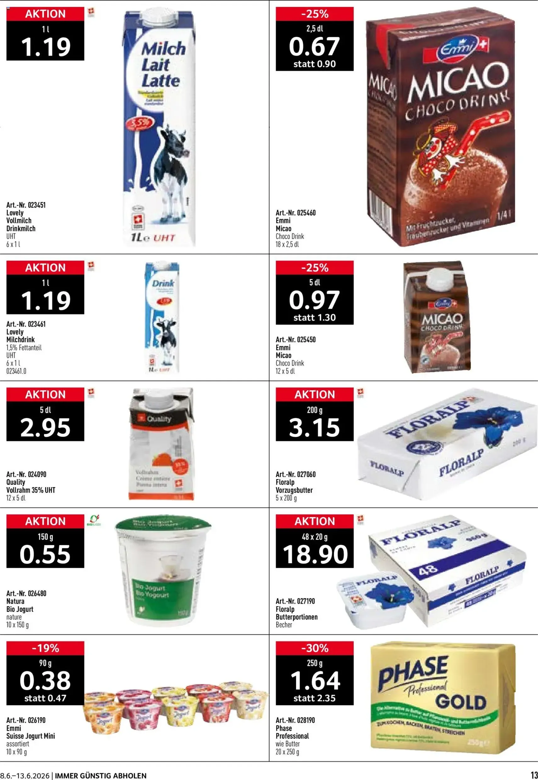 Prodega aktionen - Gültiger Prospekt ab 08.06.2026, Seite 13 von insgesamt 40
