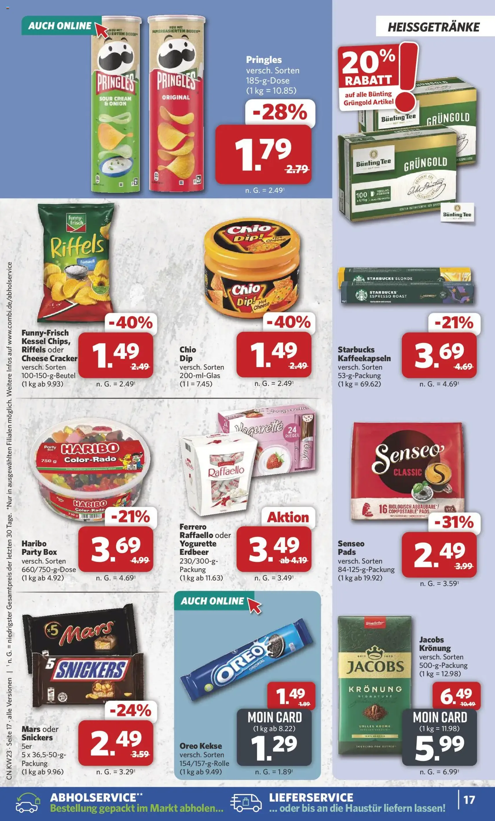 Combi Prospekt - Gültiger Prospekt ab 01.06.2026, Seite 17 von insgesamt 31