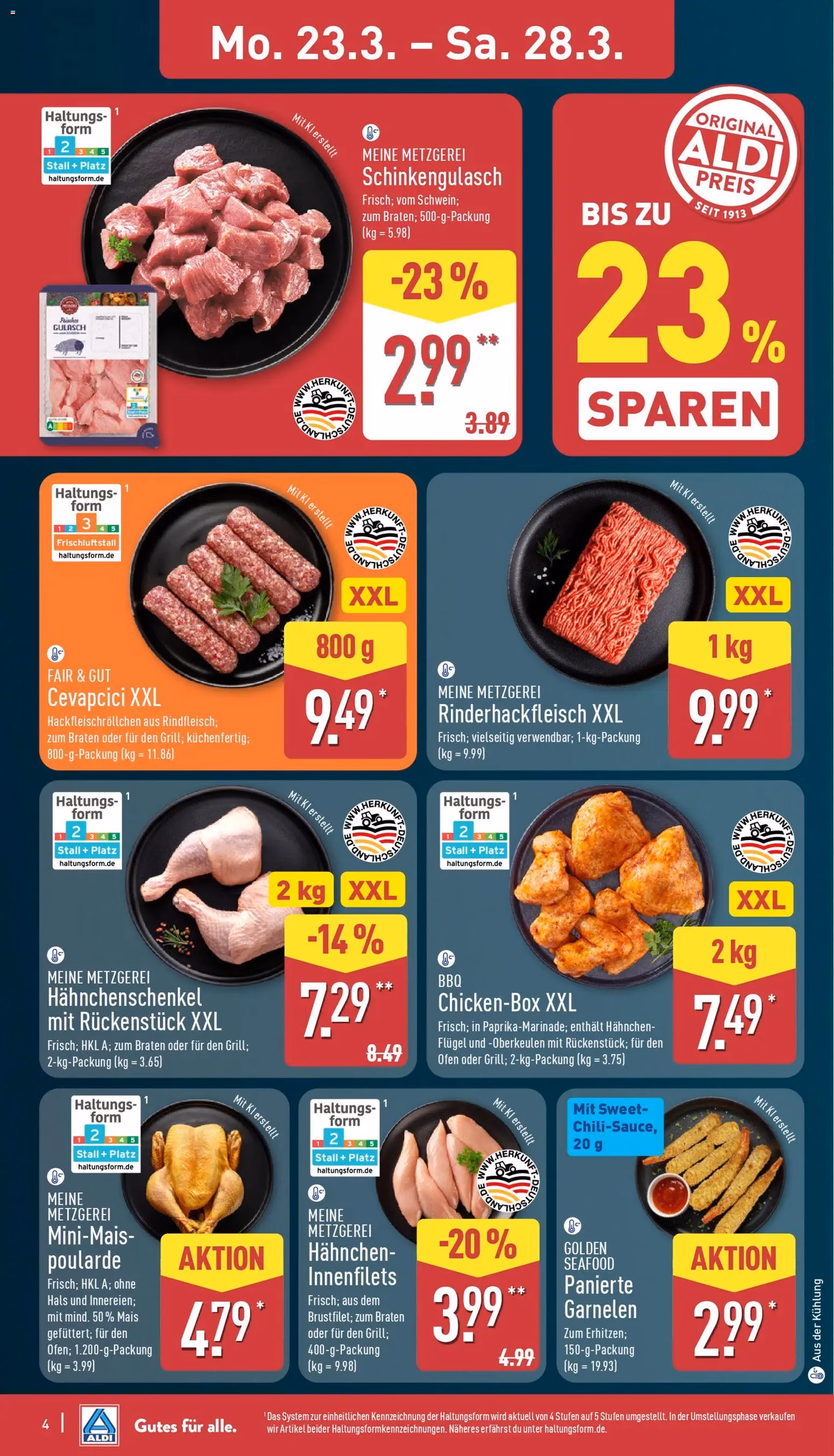 Aldi Prospekt - Gültiger Prospekt ab 23.03.2026, Seite 9 von insgesamt 46