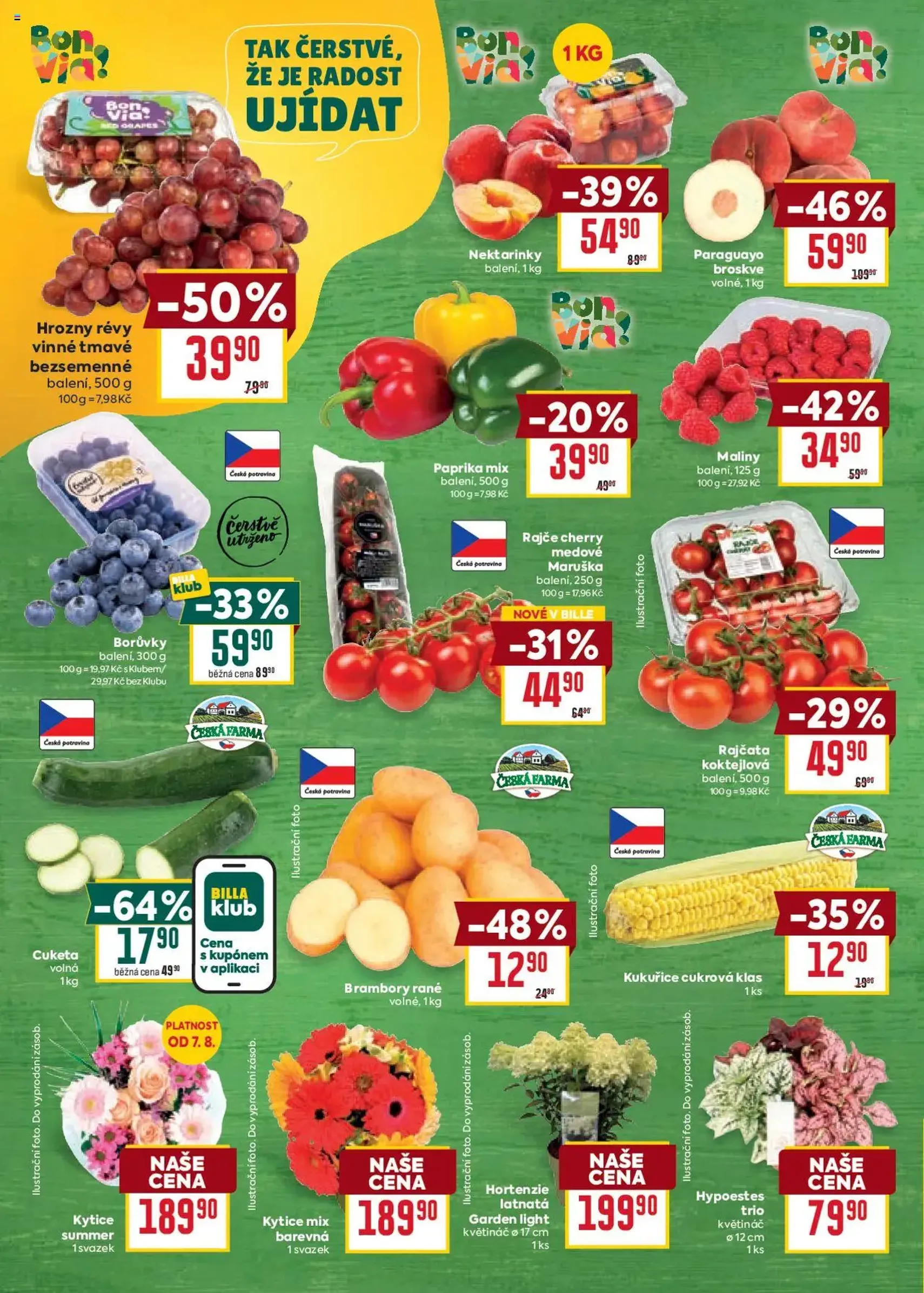 Billa Velký leták - platný leták od 06.08.2025 strana 2 z 32 Billa Velký leták - platný leták od 06.08.2025 strana 2 z 32