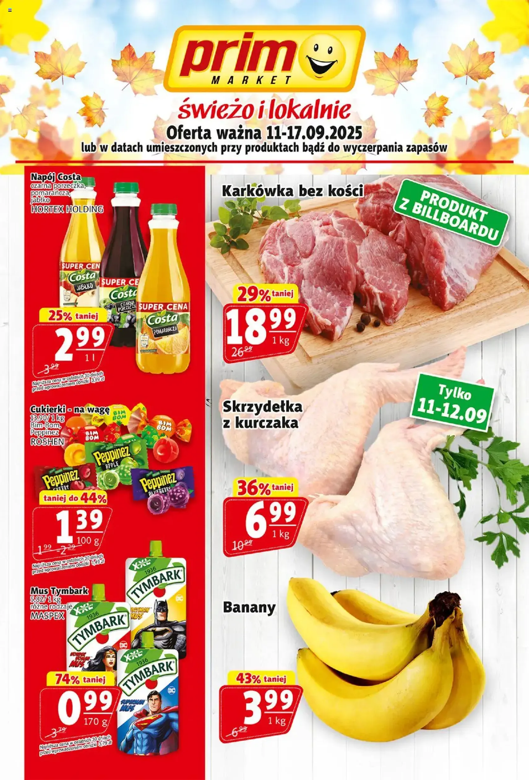 Prim Market Gazetka - ważny gazetka od 11.09.2025 strona 1 z 16 Prim Market Gazetka - ważny gazetka od 11.09.2025 strona 1 z 16