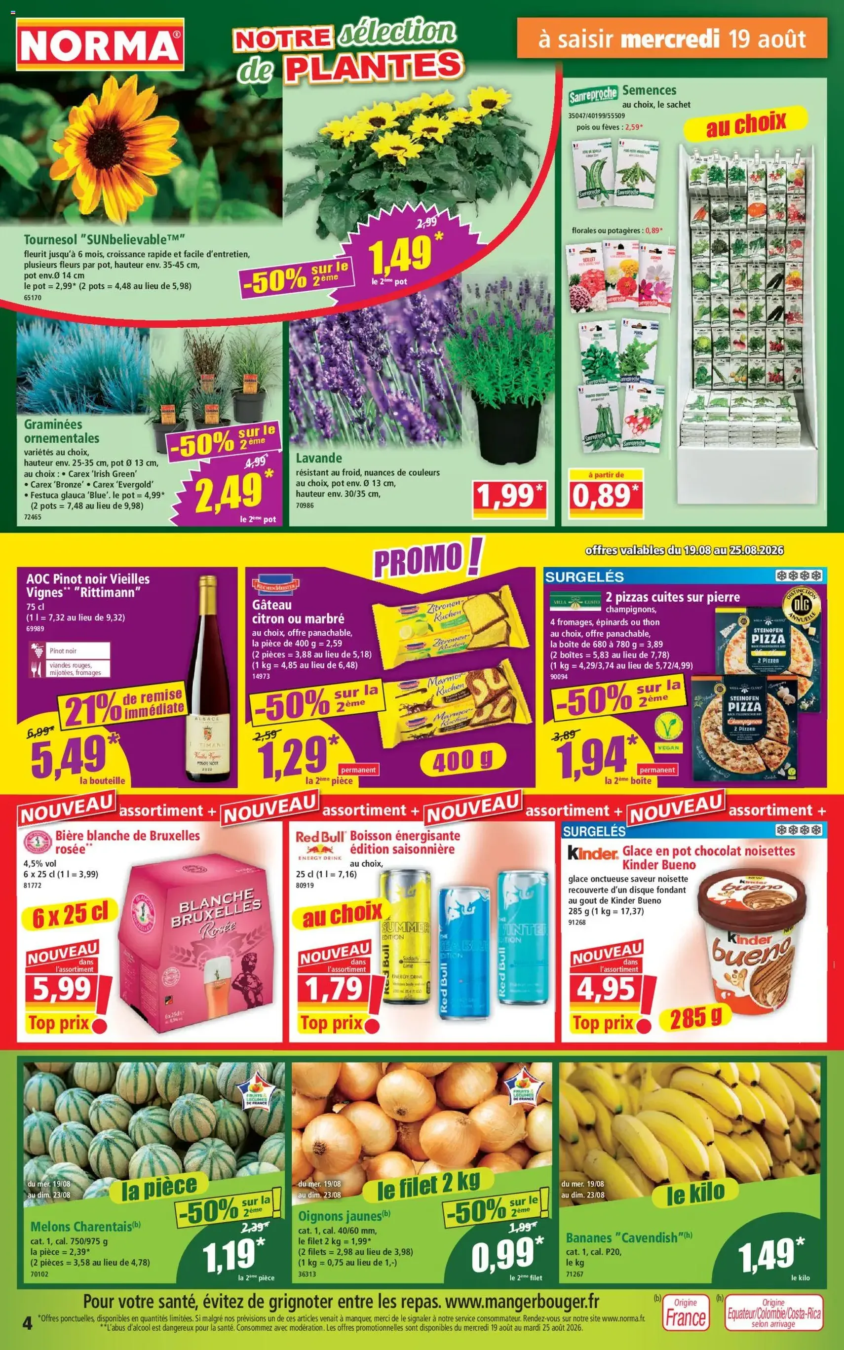 Norma catalogue - brochure valable à partir du 19/08/2026, page 4 sur 12