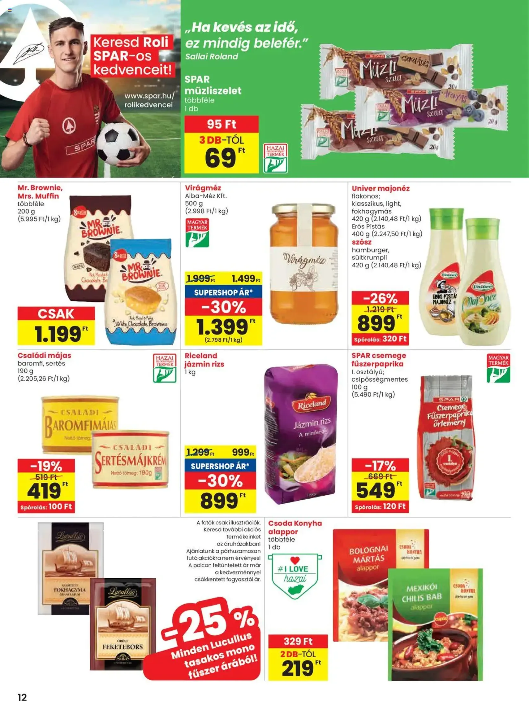 Spar Akciós újság - 2025.09.18. érvényes szórólap 12 oldal 20 oldalból