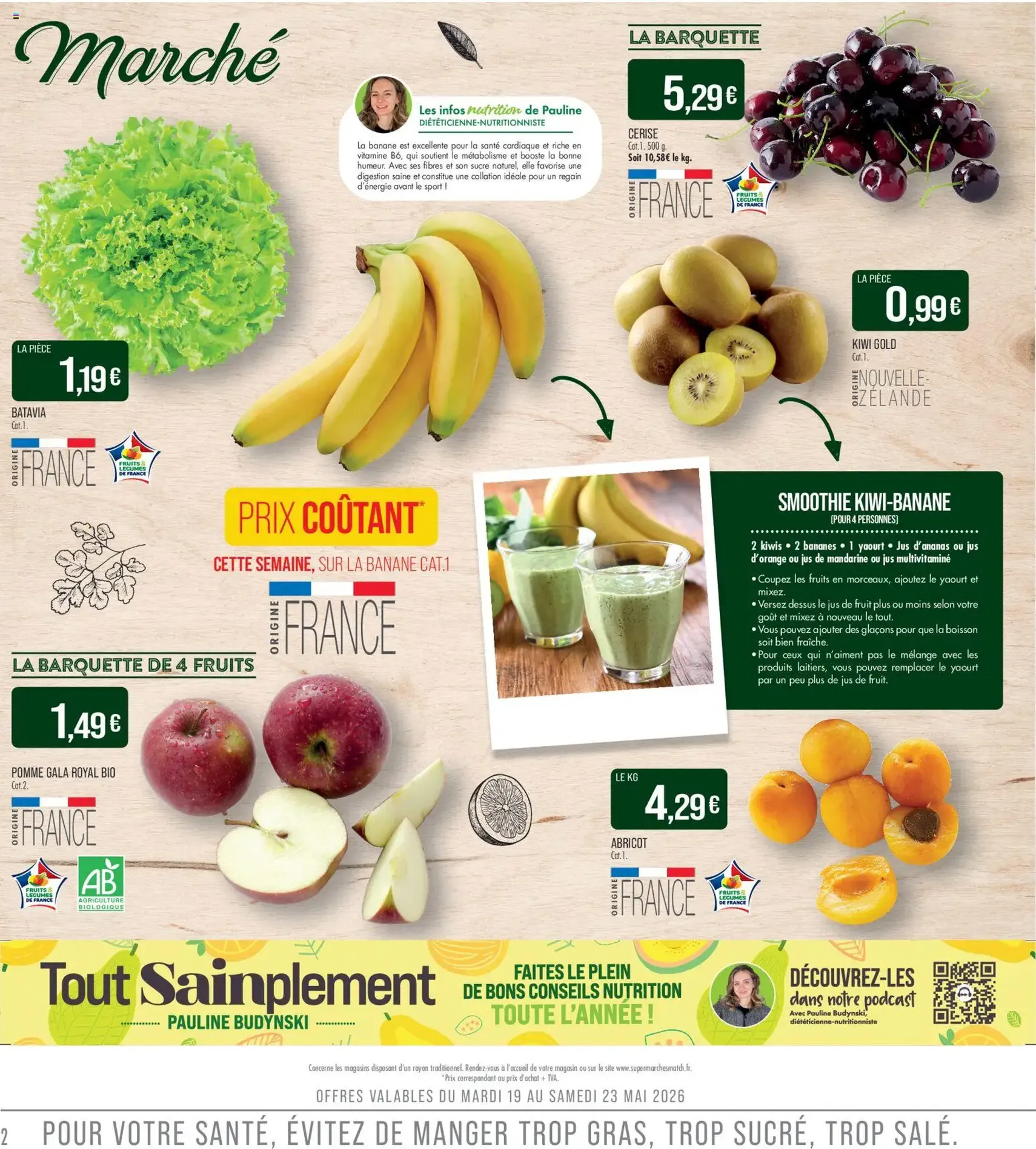 Match Supermarché catalogue - brochure valable à partir du 19/05/2026, page 2 sur 24