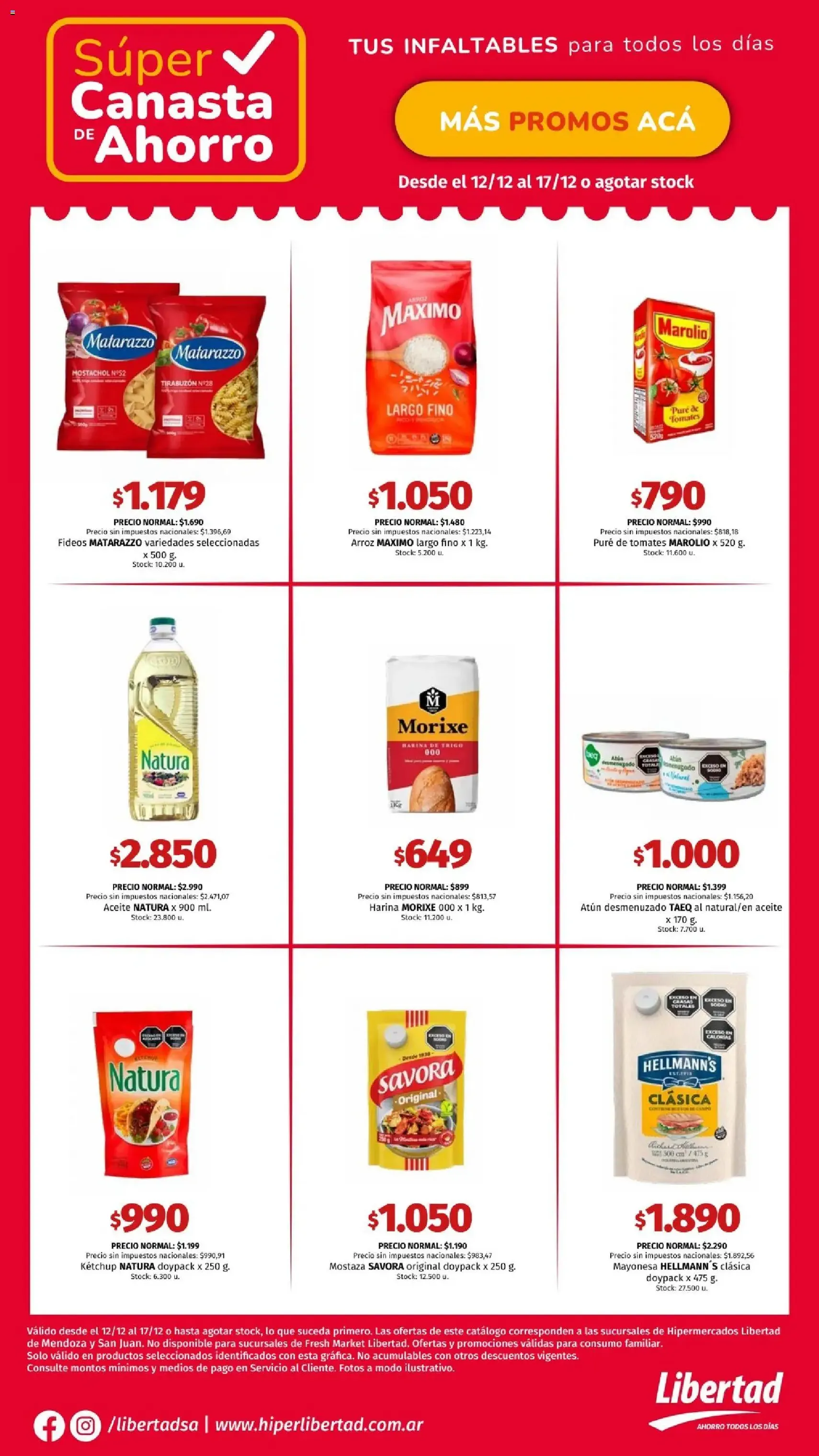 Hipermercado Libertad catálogo - folleto válido desde 12/12/2025 página 1 de 6