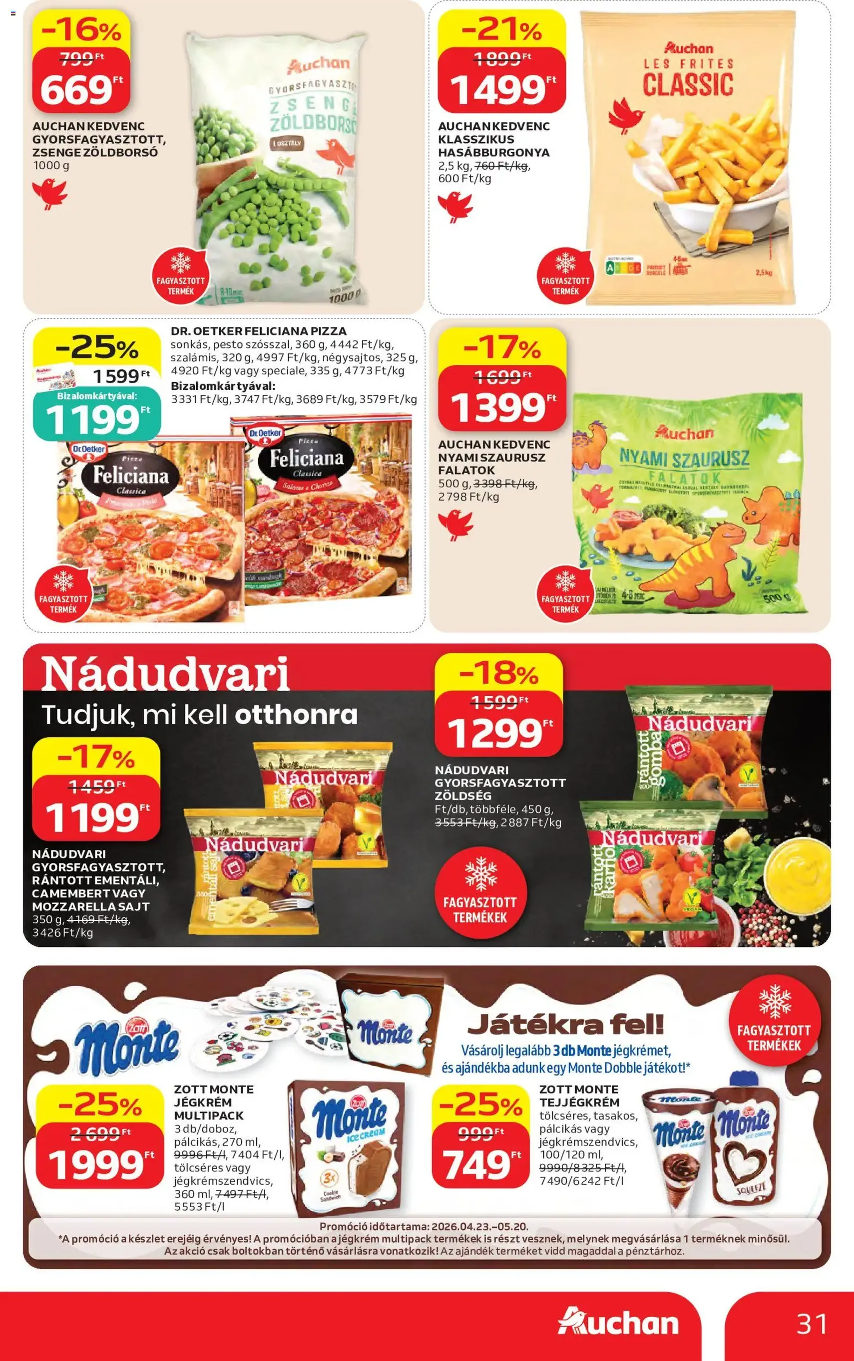 Auchan akciós újság - 2026.05.07. érvényes szórólap 31 oldal 60 oldalból