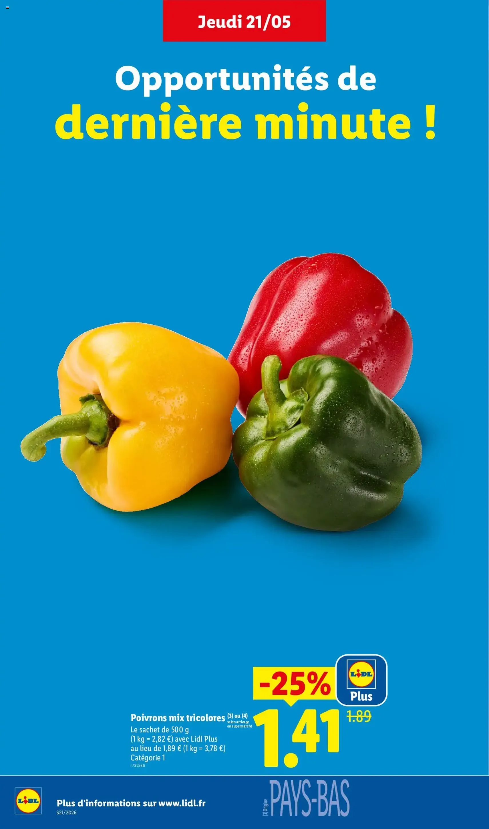 LIDL catalogue - brochure valable à partir du 21/05/2026, page 4 sur 70