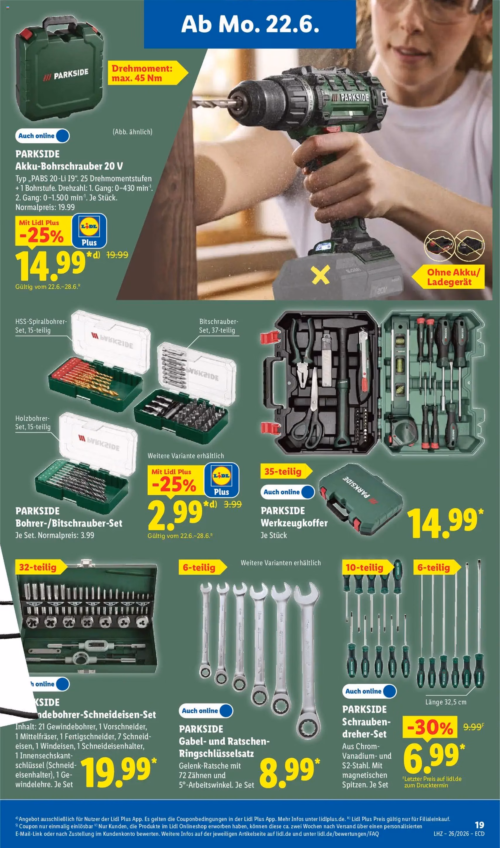 Lidl Prospekt - Gültiger Prospekt ab 22.06.2026, Seite 39 von insgesamt 70