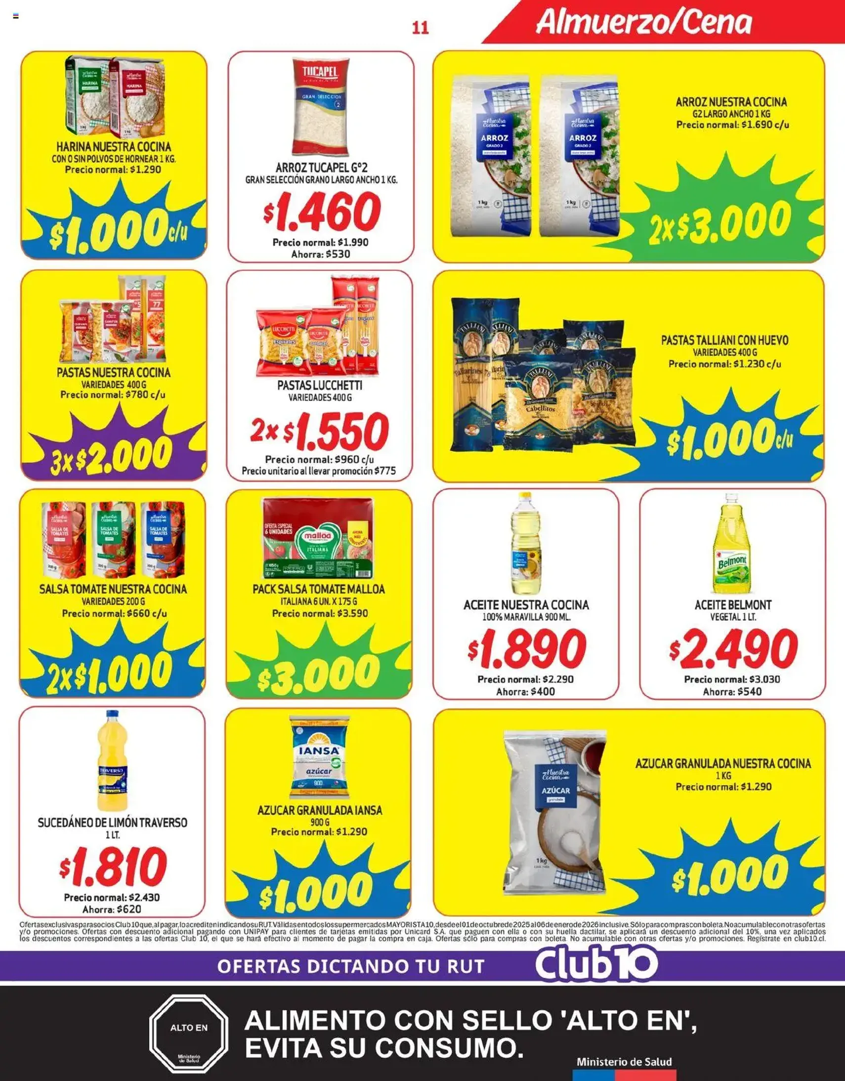 Mayorista 10 Ofertas - folleto válido desde 29.09.2025 página 11 de 21 Mayorista 10 Ofertas - folleto válido desde 29.09.2025 página 11 de 21