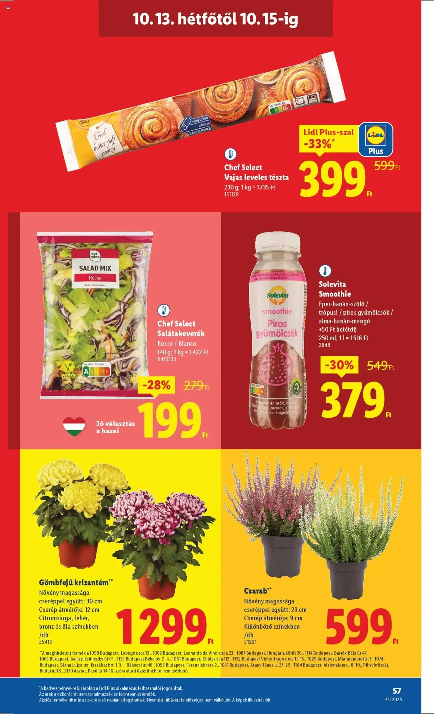 Lidl Akciós újság - 2025.10.09. érvényes szórólap 57 oldal 64 oldalból