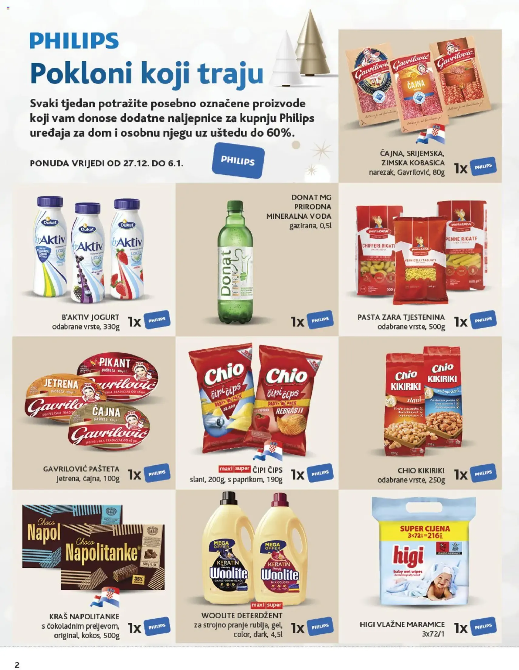 Konzum HR Akciós újság - 2025.12.27. érvényes szórólap 2 oldal 39 oldalból