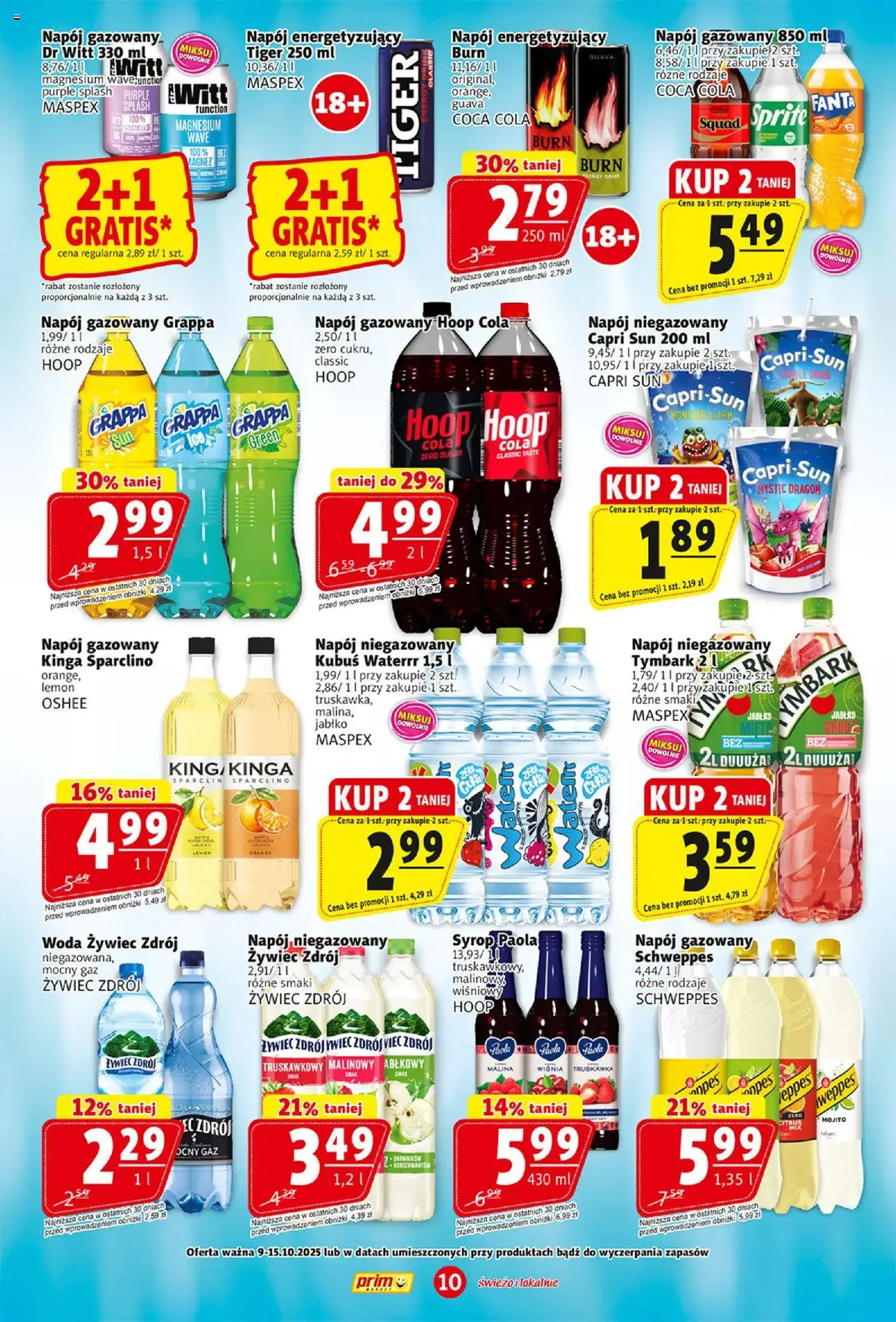 Prim Market Gazetka - ważny gazetka od 09.10.2025 strona 10 z 16 Prim Market Gazetka - ważny gazetka od 09.10.2025 strona 10 z 16