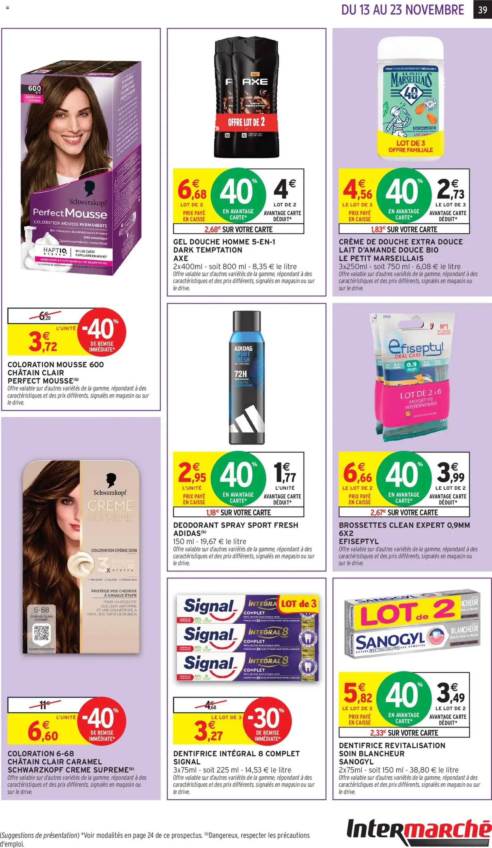 Intermarché catalogue semaine 46 - brochure valable à partir du 13/11/2025, page 39 sur 48