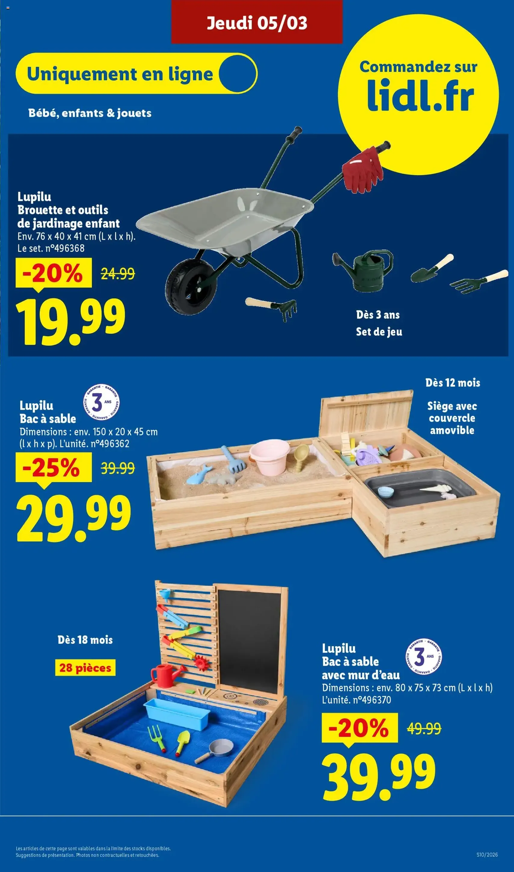 LIDL catalogue semaine 10 - brochure valable à partir du 05/03/2026, page 53 sur 79