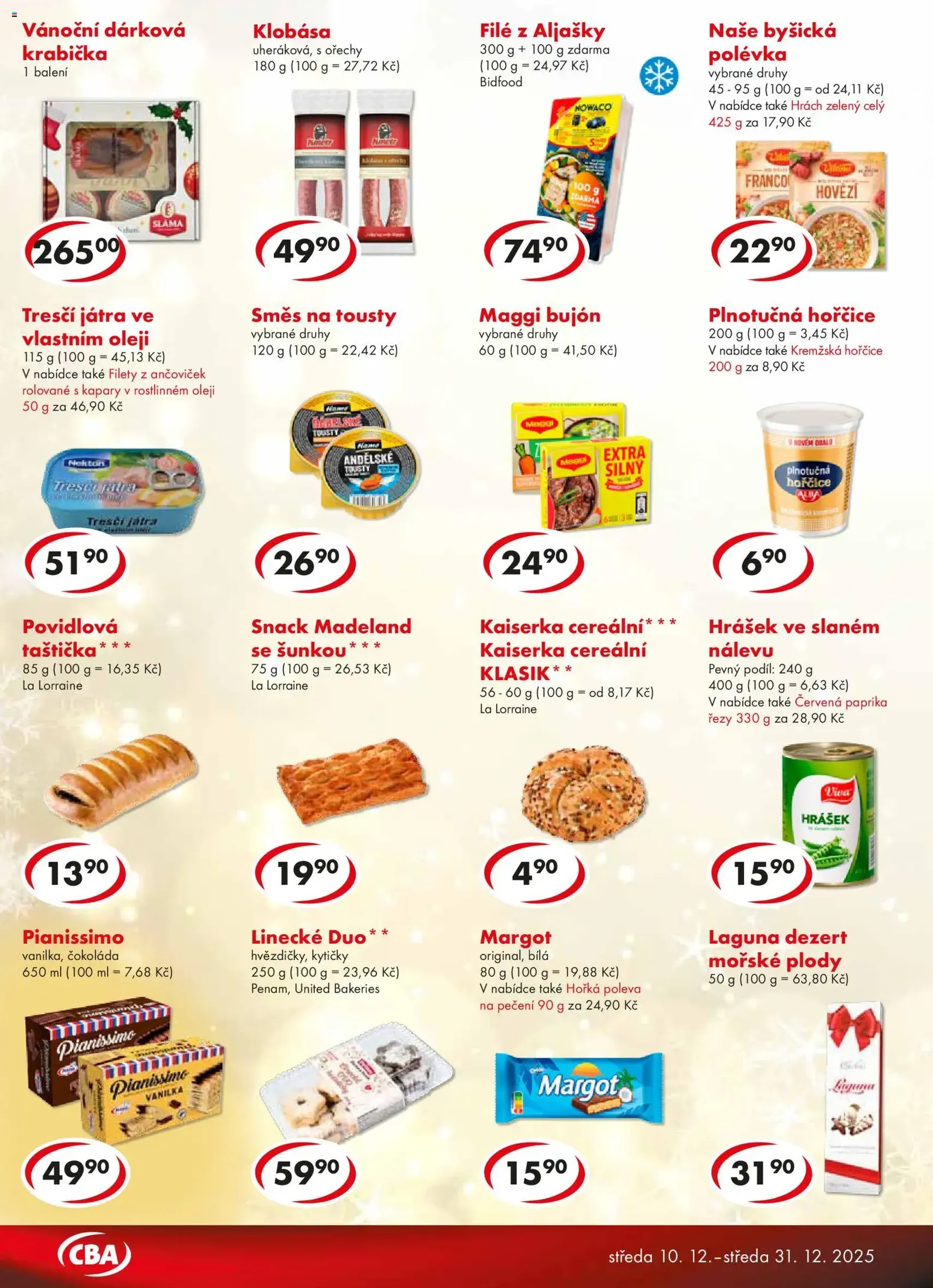 CBA leták - platný leták od 10.12.2025 strana 4 z 6