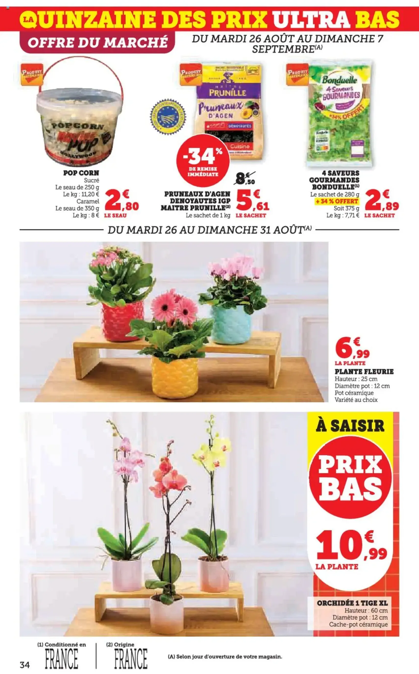 Super U catalogue - brochure valable à partir du 26/08/2025, page 34 sur 44 Super U catalogue - brochure valable à partir du 26/08/2025, page 34 sur 44