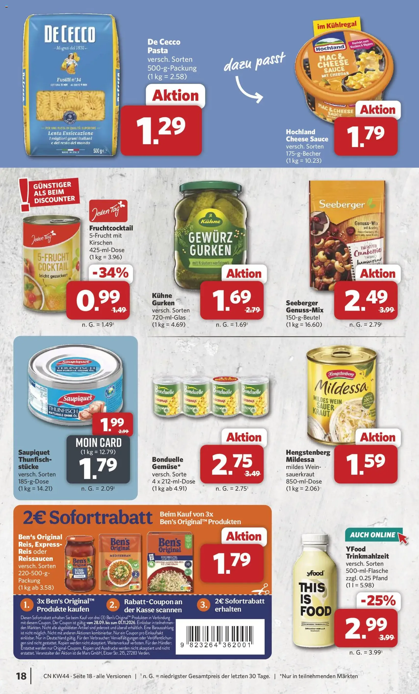 Combi Prospekt - Gültiger Prospekt ab 26.10.2026, Seite 18 von insgesamt 39