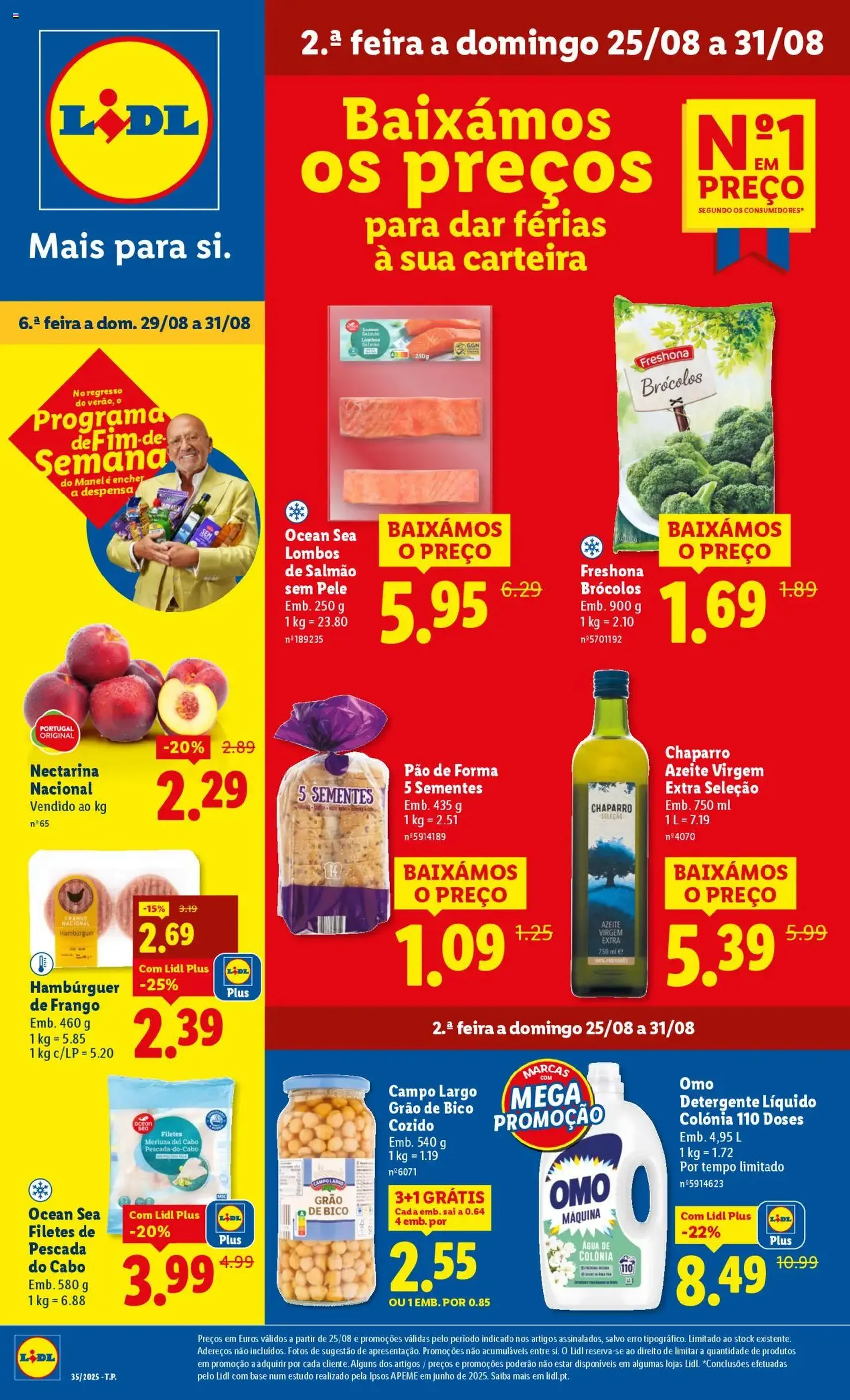Lidl folheto - folheto válido a partir de 25/08/2025 página 1 de 40 Lidl folheto - folheto válido a partir de 25/08/2025 página 1 de 40