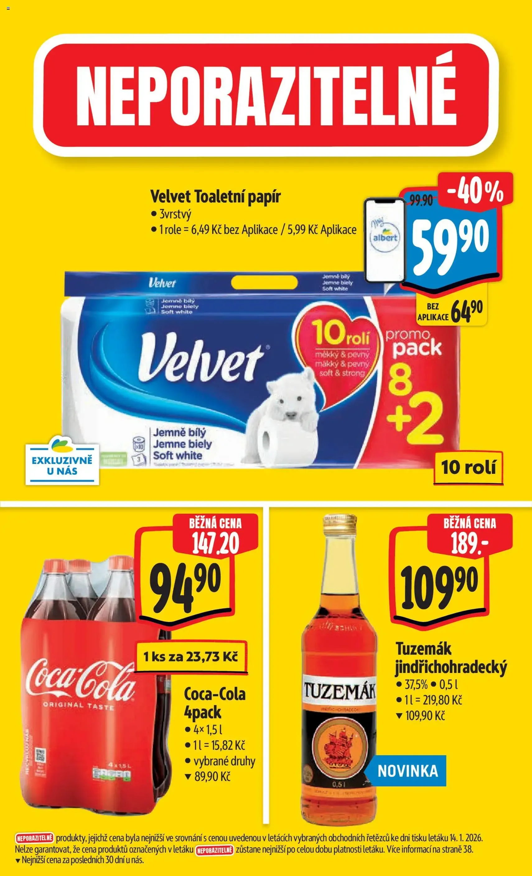 Albert leták - Hypermarket - platný leták od 21.01.2026 strana 5 z 54