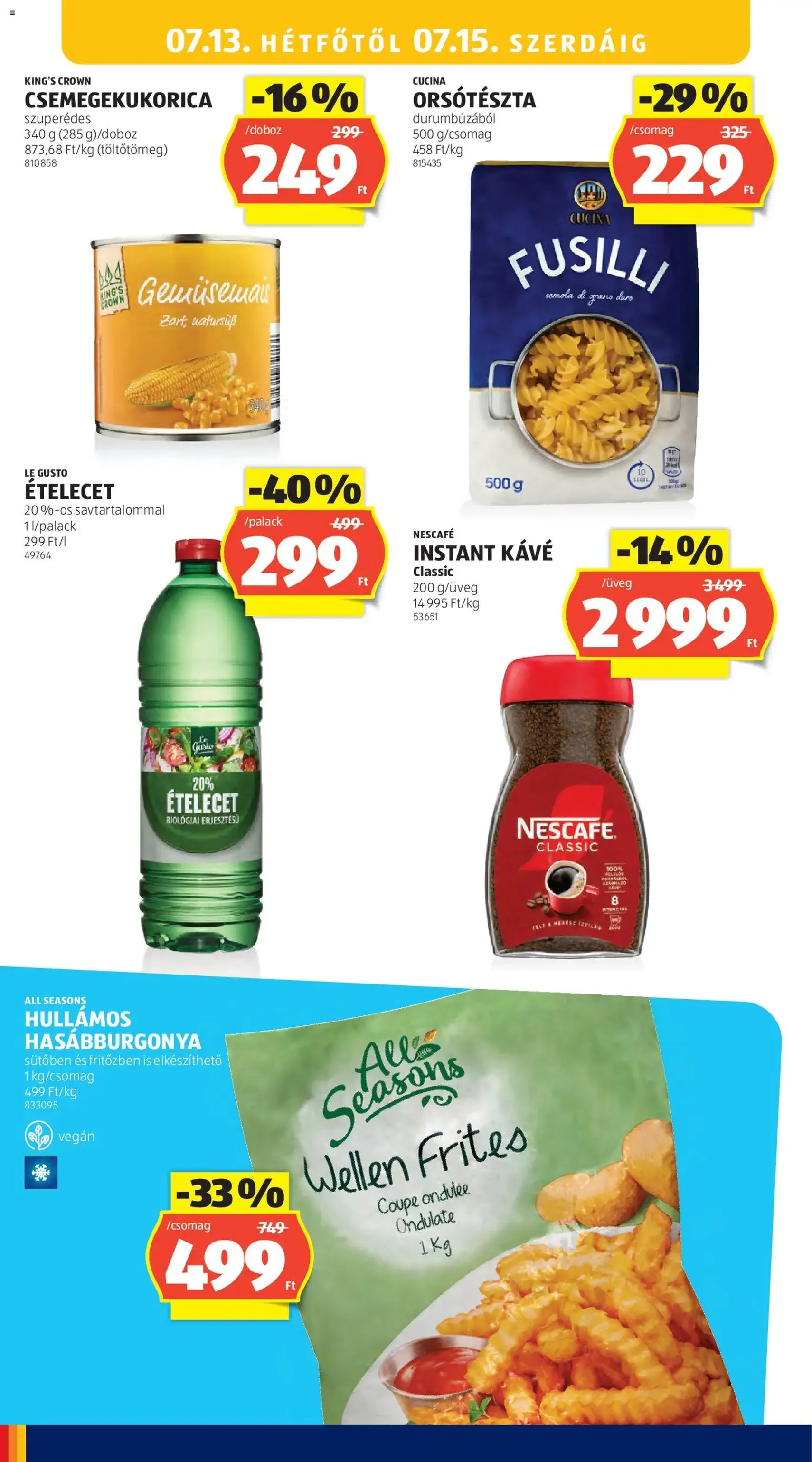 Aldi akciós újság - 2026.07.09. érvényes szórólap 34 oldal 56 oldalból