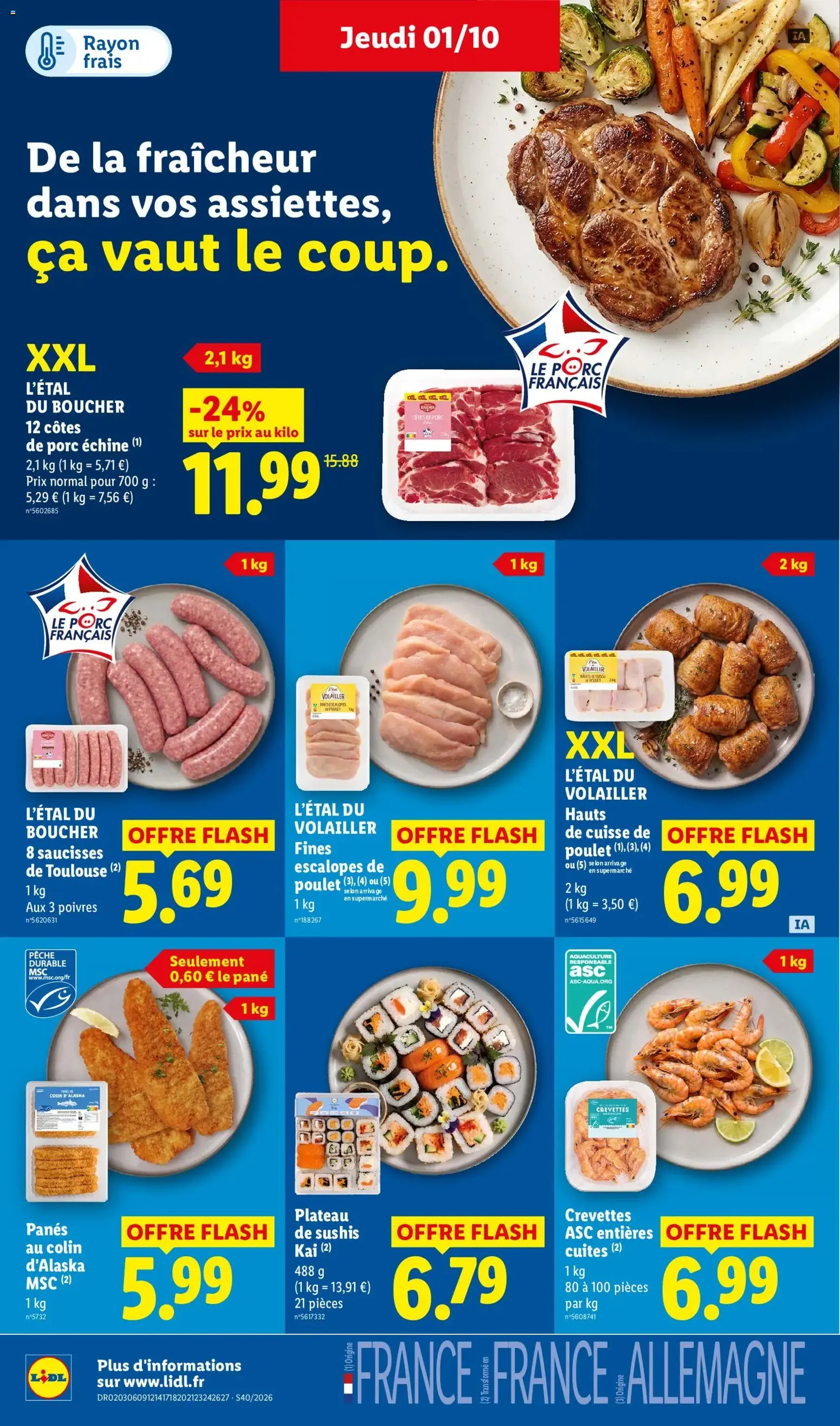LIDL catalogue - brochure valable à partir du 01/10/2026, page 10 sur 57