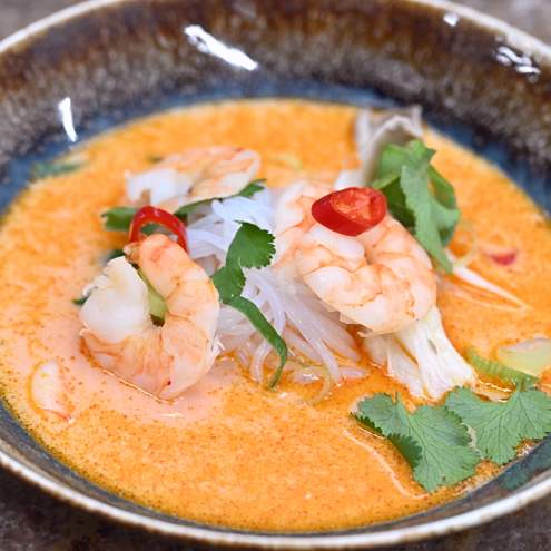 Polévka Tom Yum Goong - krok přípravy 1