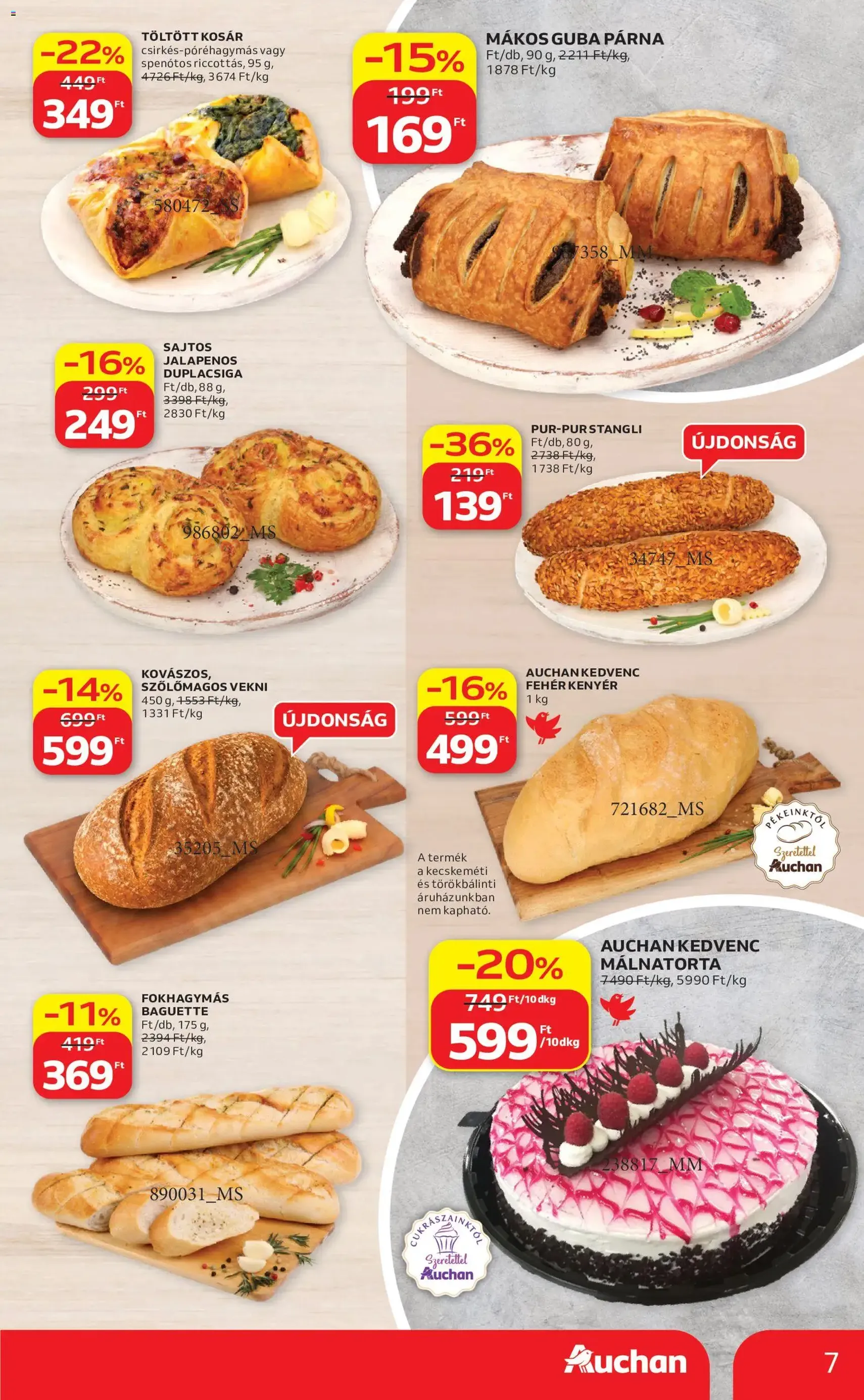 Auchan akciós újság - 2026.07.09. érvényes szórólap 7 oldal 50 oldalból