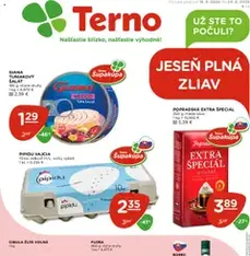 Terno leták - náhľad letáku platný od 18.09.2025