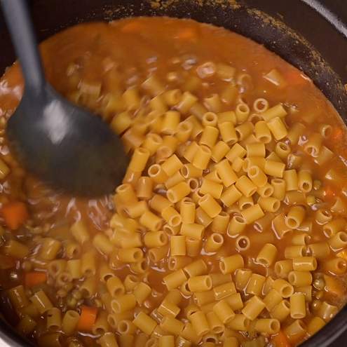 Pasta e lenticchie - procedimento 1