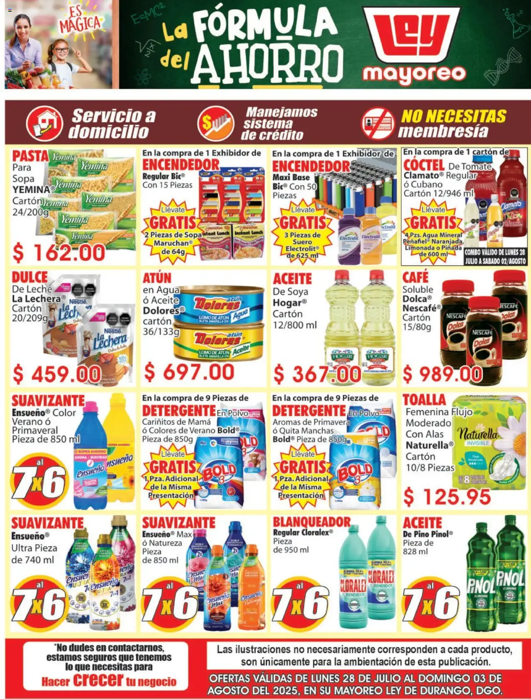Casa Ley - Folleto Mayoreo - folleto válido desde 28/07/2025 página 2 de 6