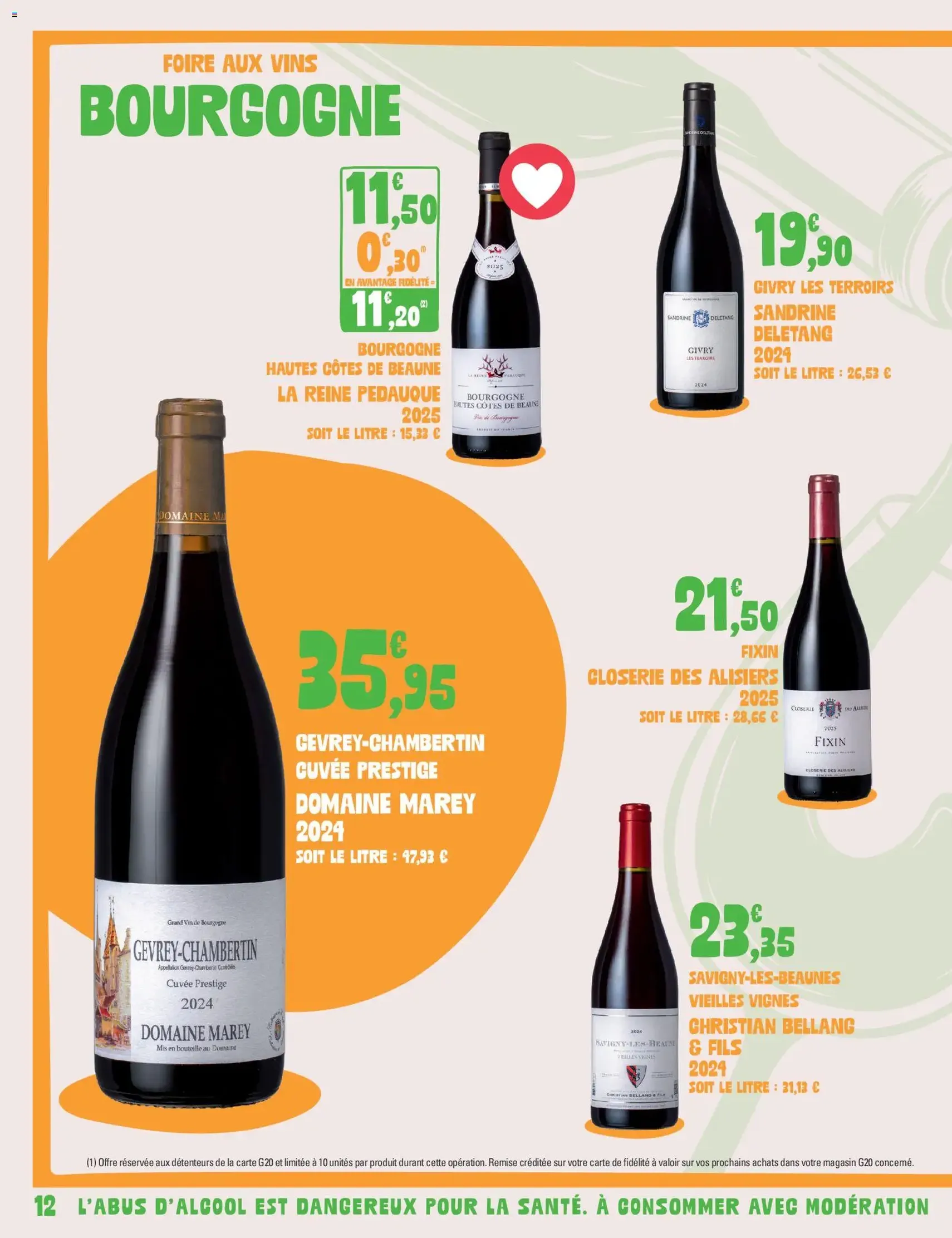 G20 Supermarchés catalogue - brochure valable à partir du 22/09/2026, page 12 sur 20