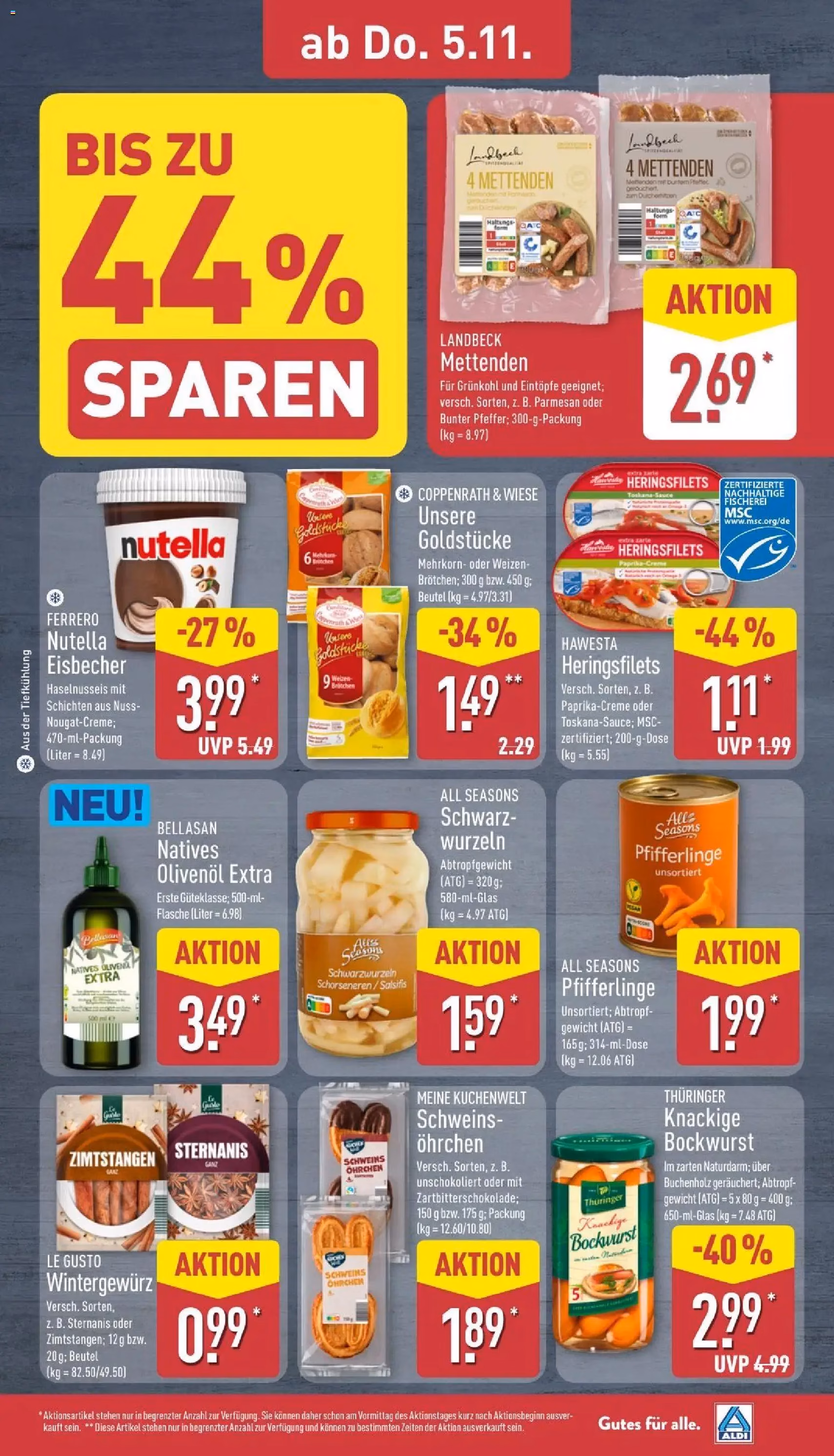 Aldi Prospekt - Gültiger Prospekt ab 02.11.2026, Seite 32 von insgesamt 43