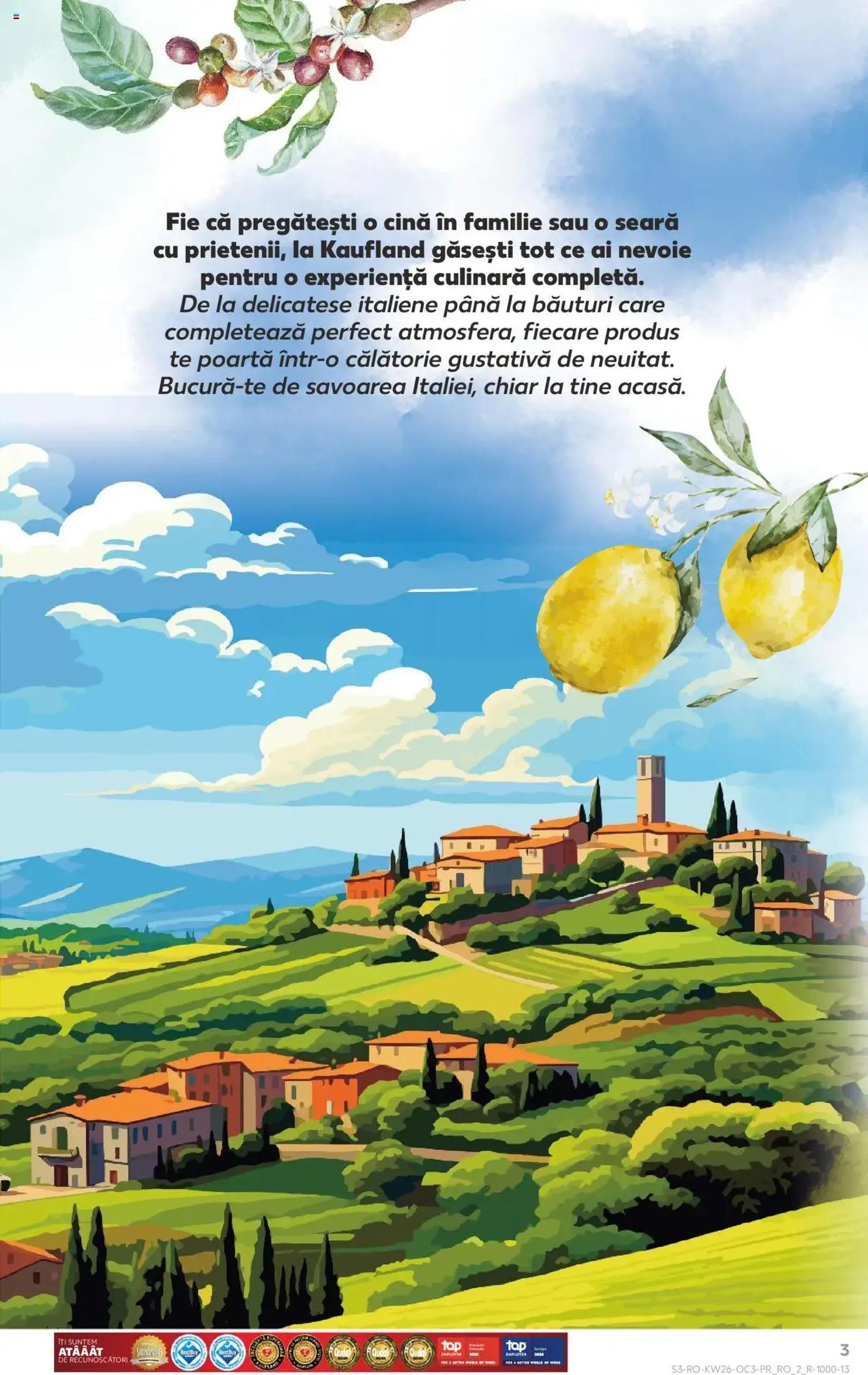 Kaufland RO - București - 2025.06.27. érvényes szórólap 3 oldal 18 oldalból Kaufland RO - București - 2025.06.27. érvényes szórólap 3 oldal 18 oldalból