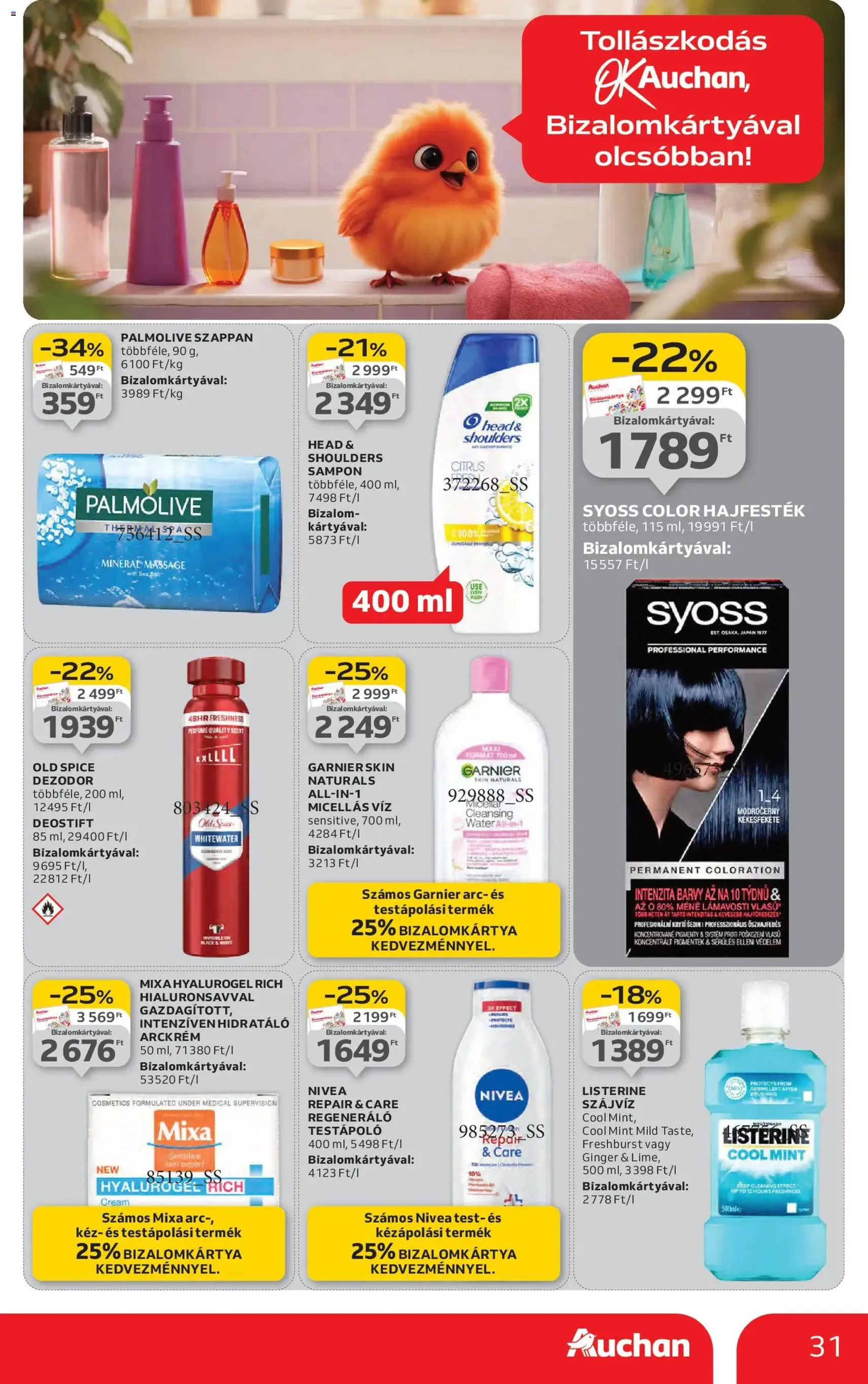 Auchan Akciós újság - 2026.01.22. érvényes szórólap 31 oldal 44 oldalból