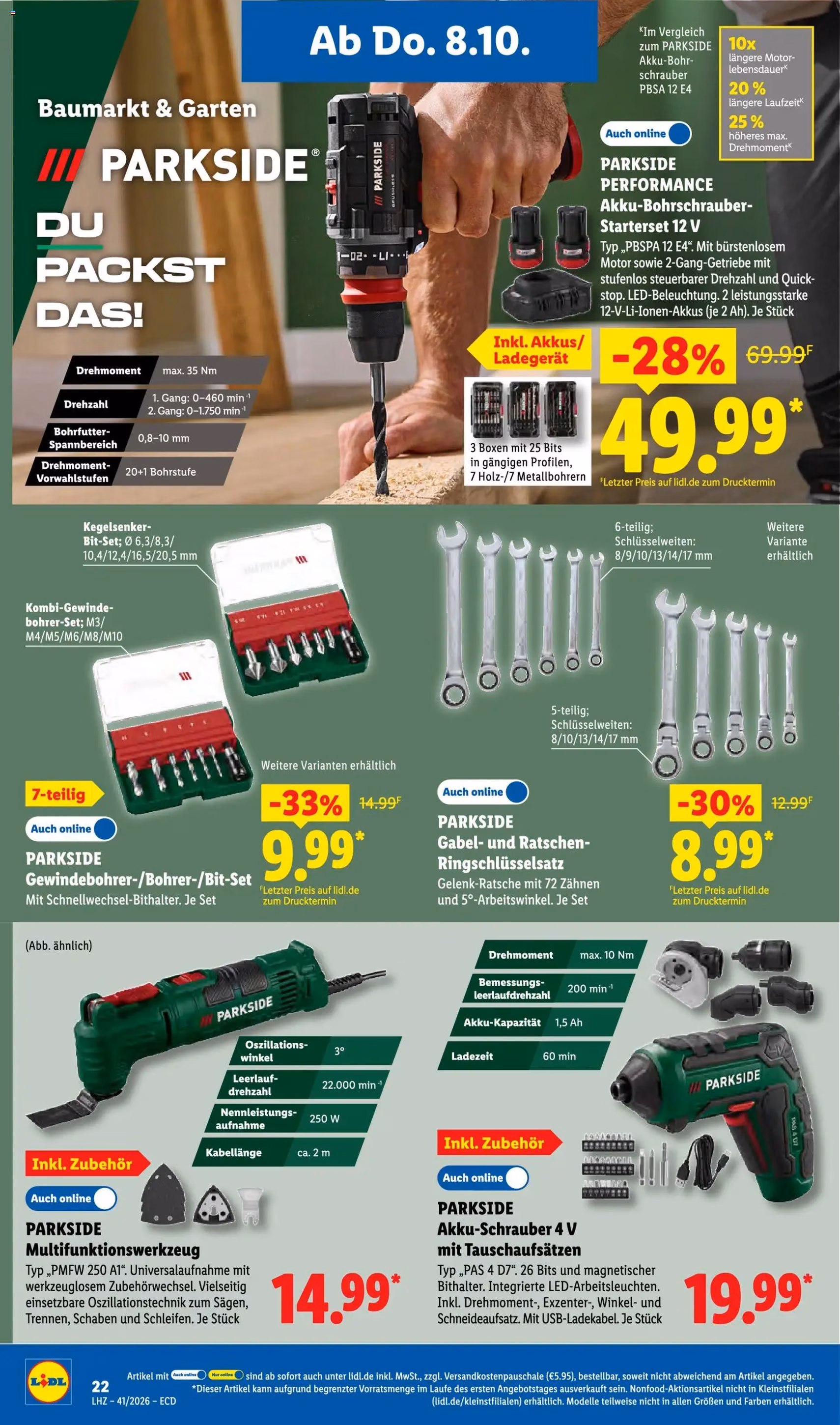 Lidl Prospekt - Gültiger Prospekt ab 05.10.2026, Seite 40 von insgesamt 69