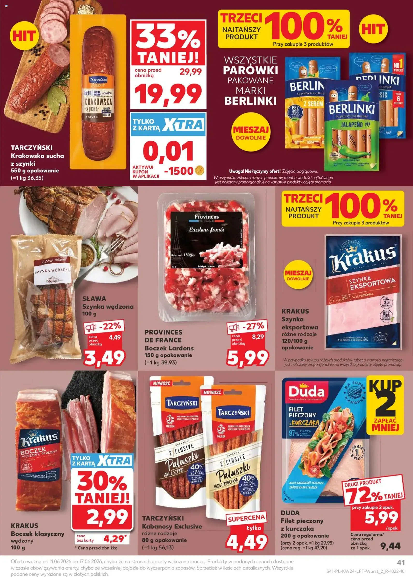 Kaufland gazetka - ważny gazetka od 11.06.2026 strona 41 z 68