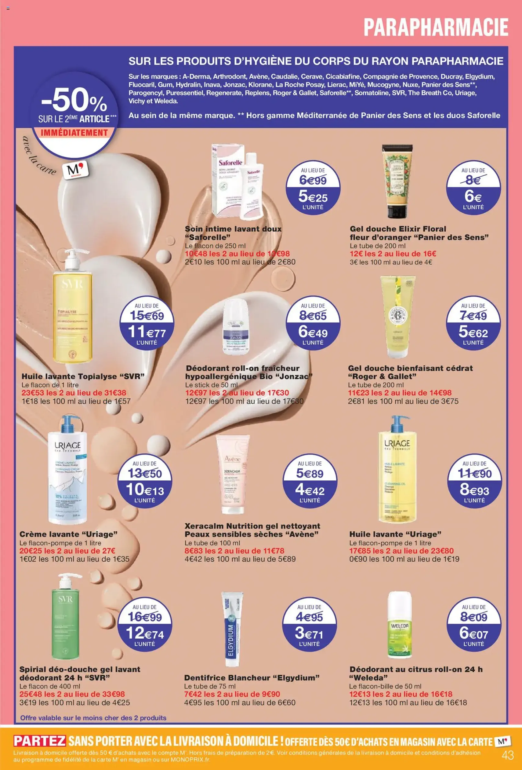 Monoprix catalogue - brochure valable à partir du 08/04/2026, page 43 sur 50