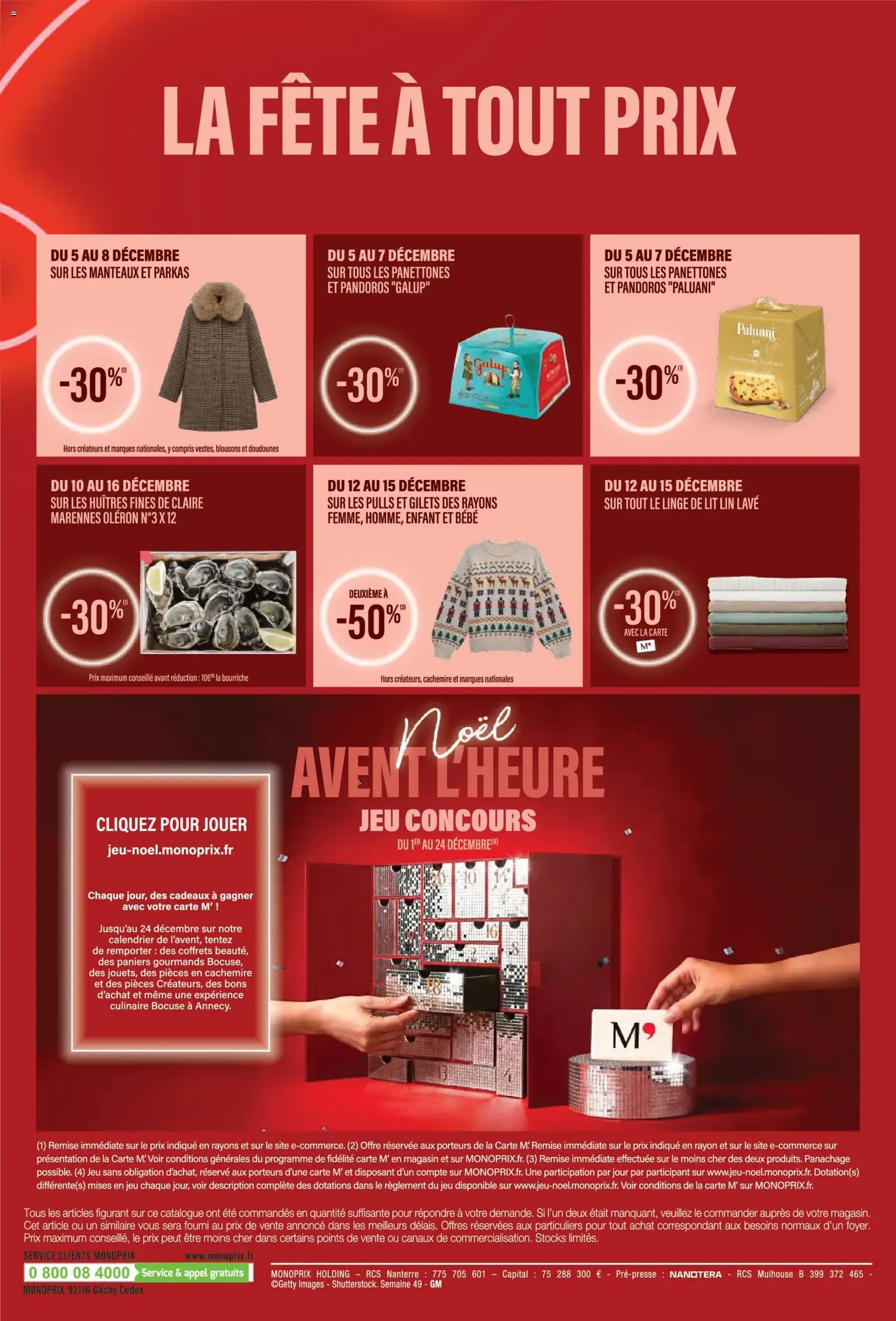 Monoprix catalogue - brochure valable à partir du 02/12/2025, page 66 sur 66