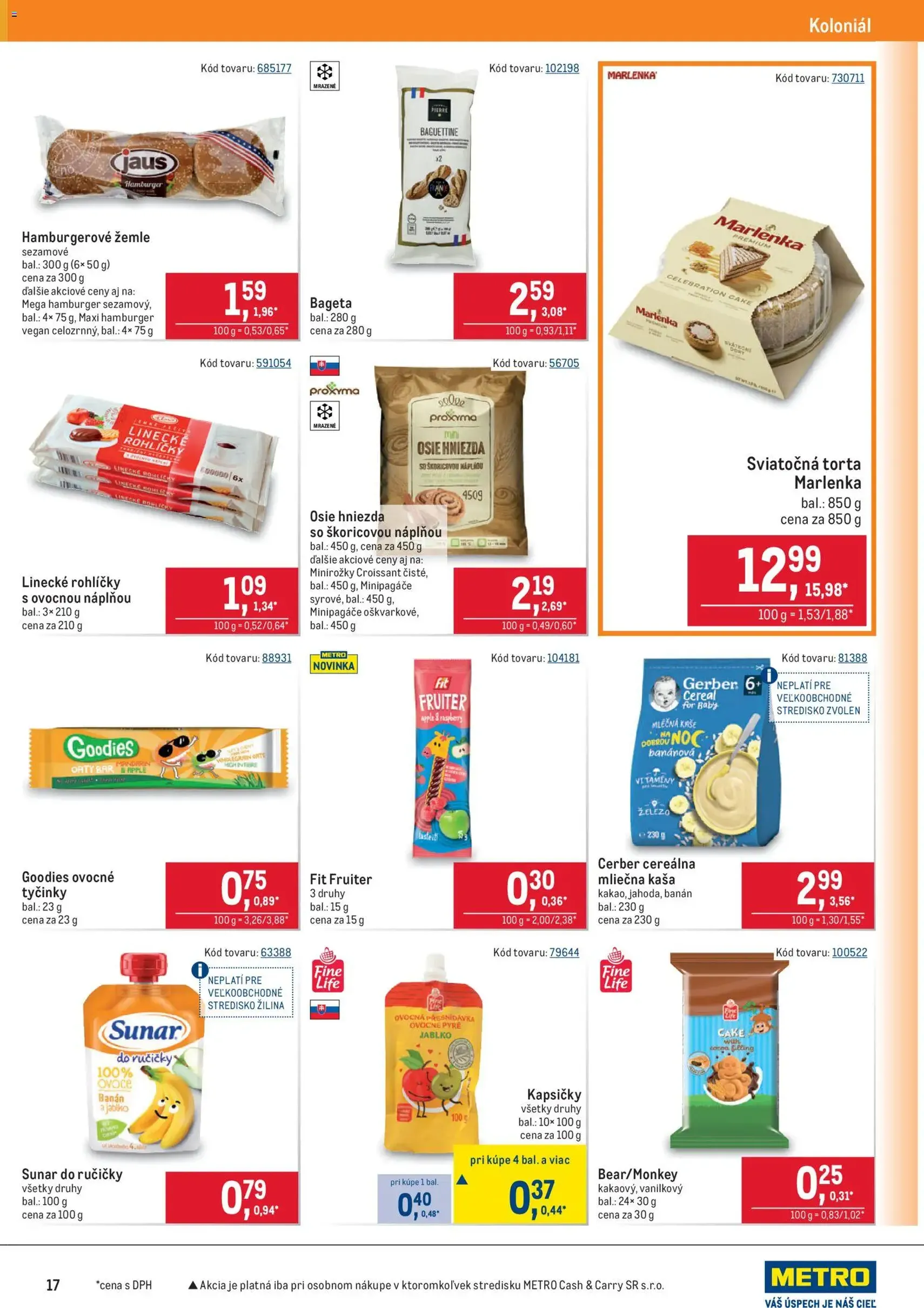 Metro leták - platný leták od 08.04.2026 strana 17 z 40