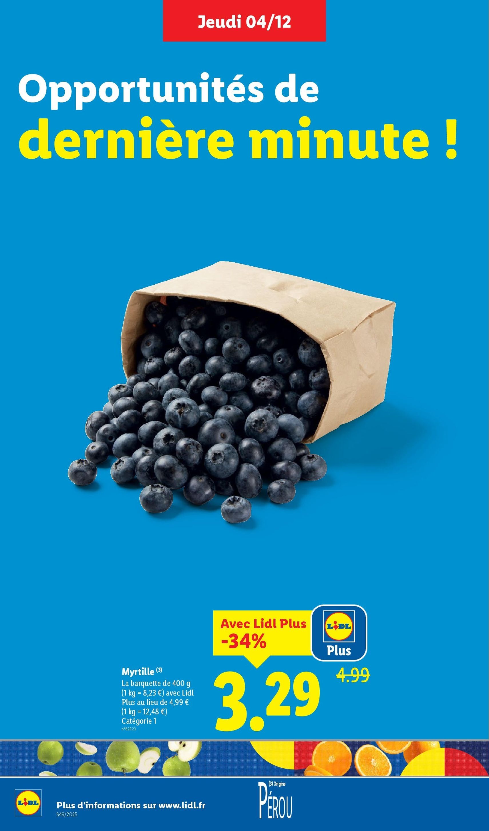LIDL catalogue semaine 49 - brochure valable à partir du 04/12/2025, page 4 sur 96