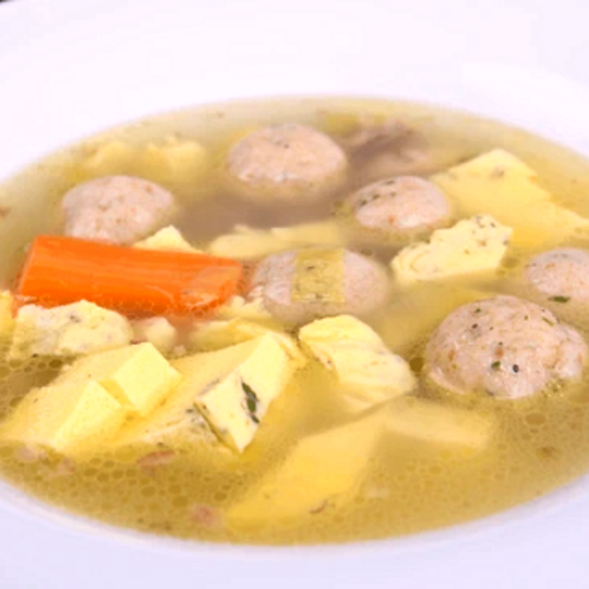 Anteprima ricetta Contorno di uova per zuppa