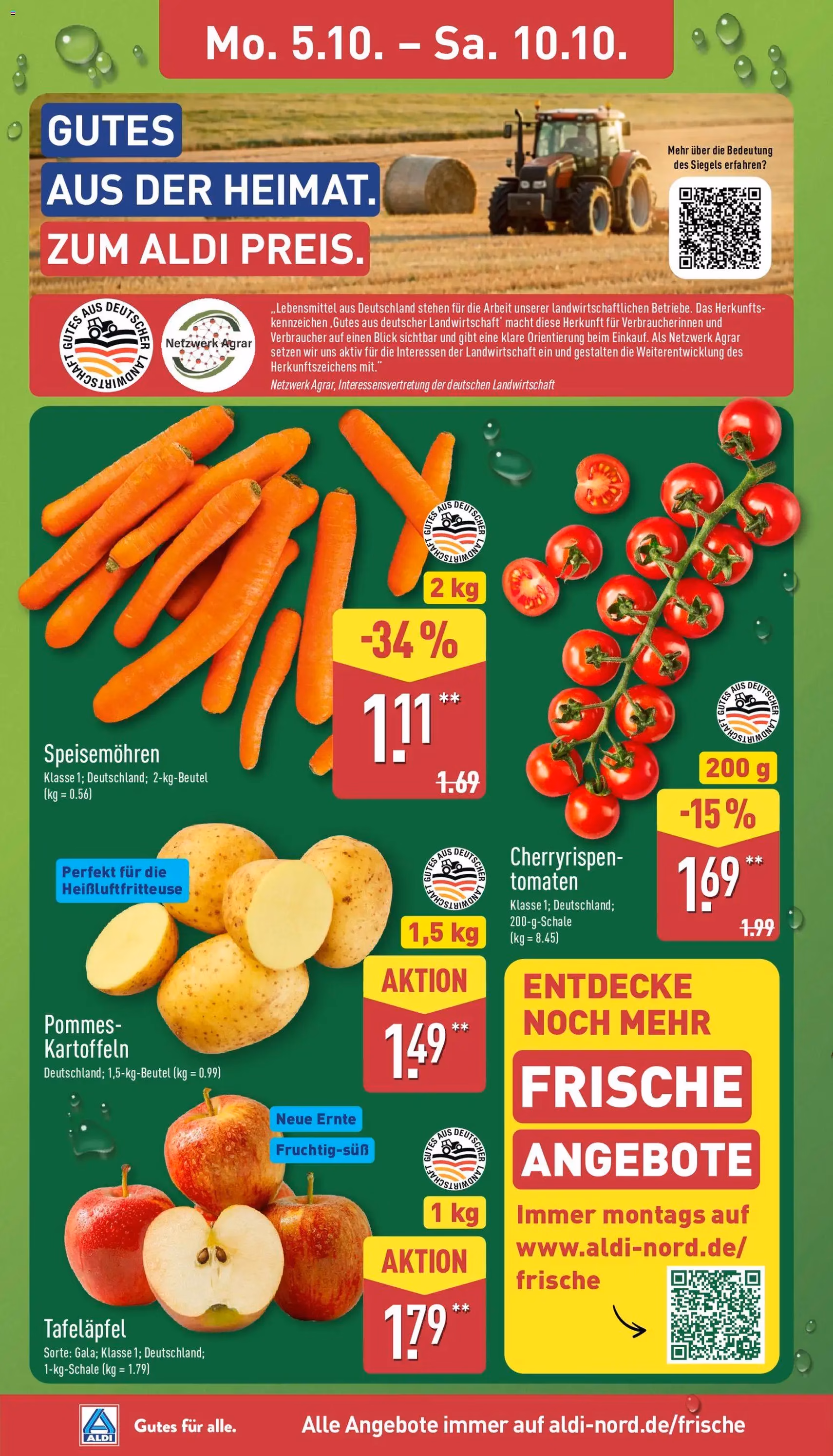 Aldi Prospekt - Gültiger Prospekt ab 05.10.2026, Seite 2 von insgesamt 48