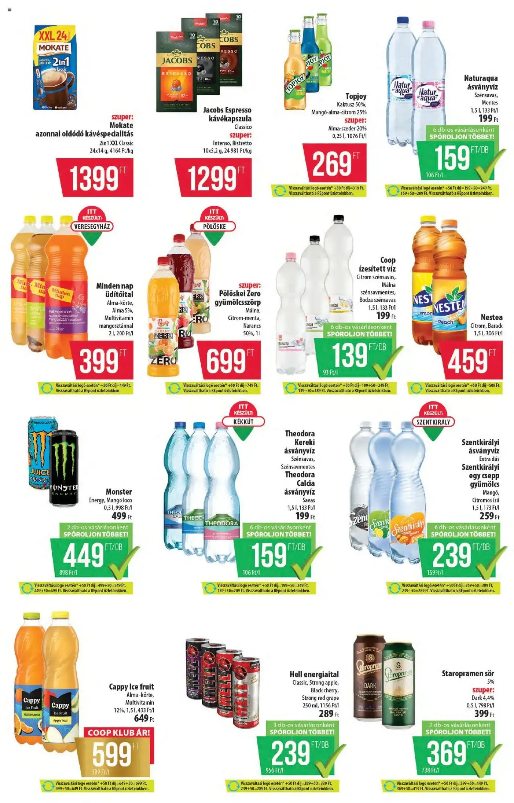 COOP Akciós újság - 2025.08.07. érvényes szórólap 10 oldal 12 oldalból COOP Akciós újság - 2025.08.07. érvényes szórólap 10 oldal 12 oldalból
