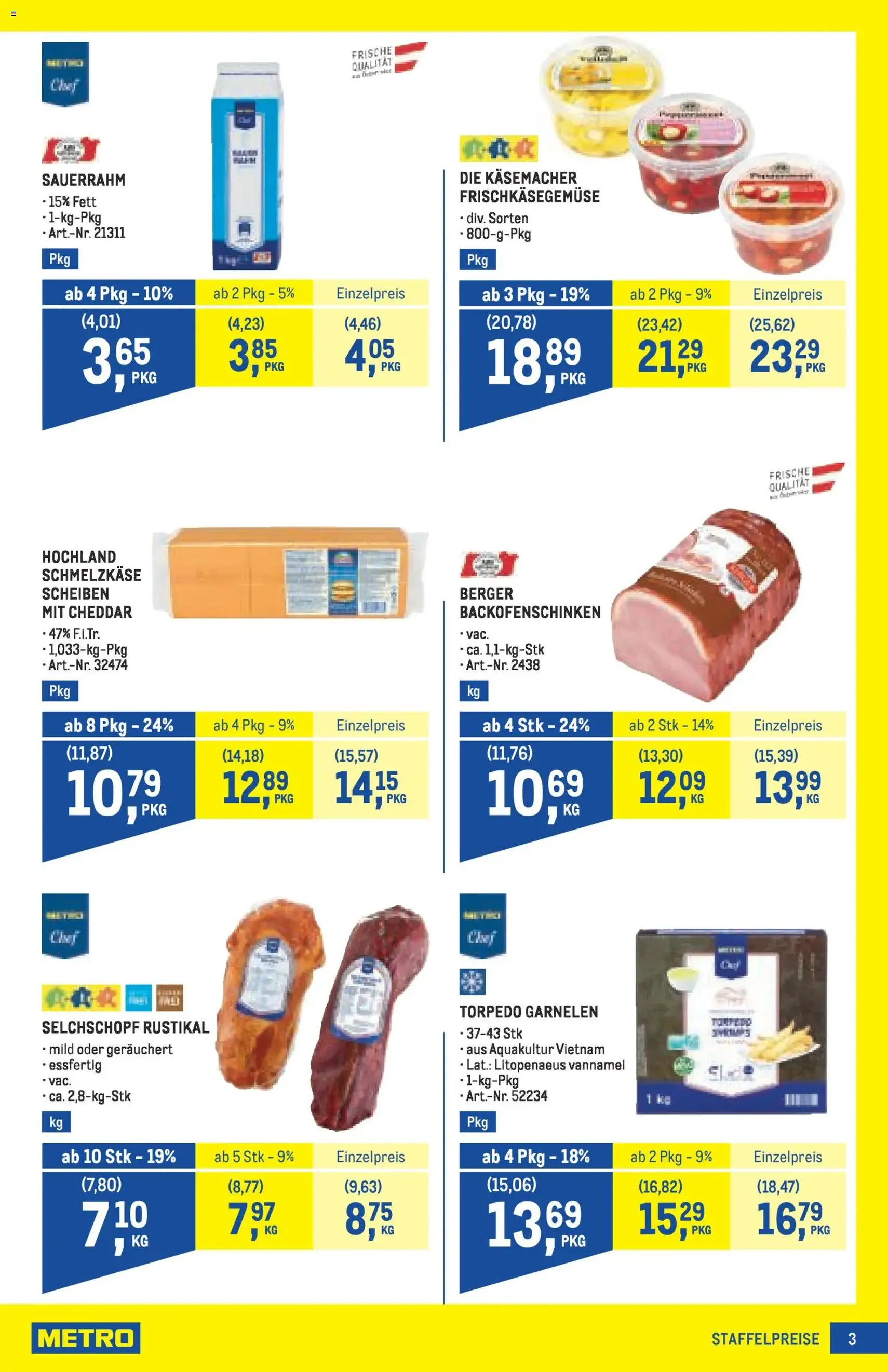 Metro Profi - Gültiger Prospekt ab 19.03.2026, Seite 3 von insgesamt 64