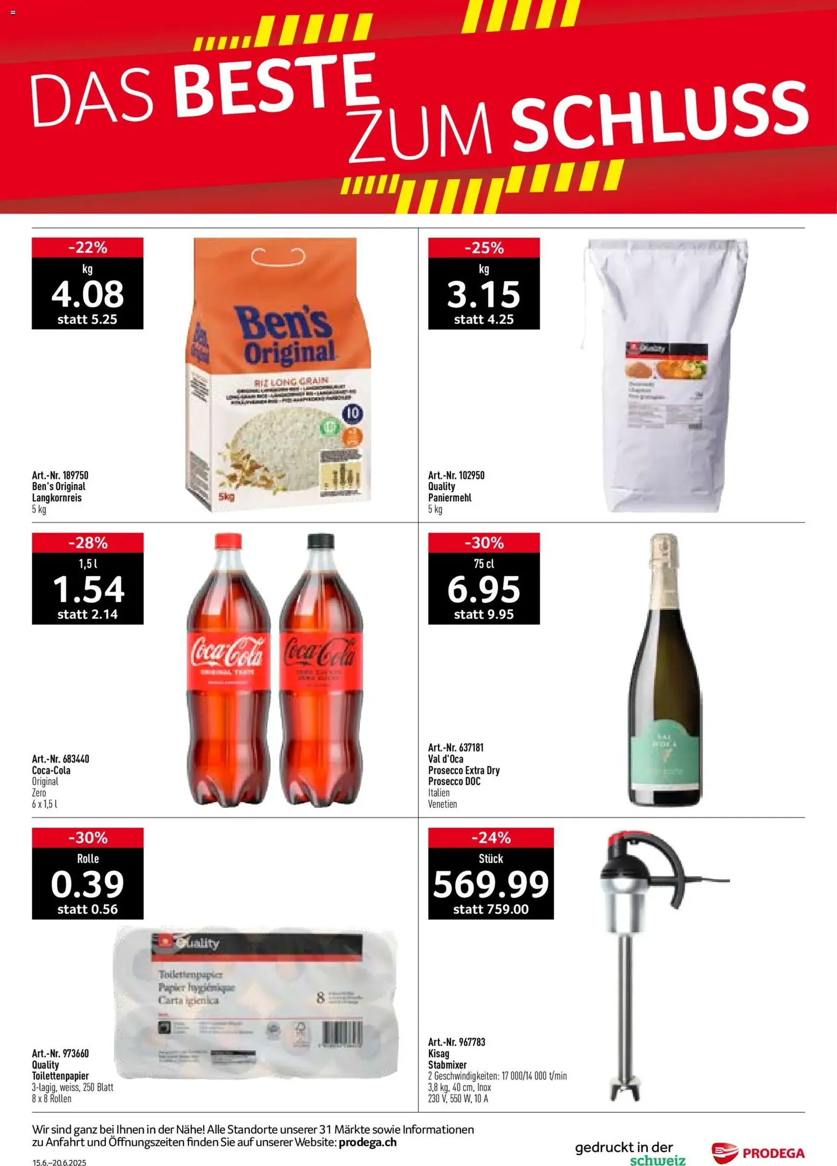 Prodega aktionen - Gültiger Prospekt ab 15.06.2026, Seite 44 von insgesamt 44
